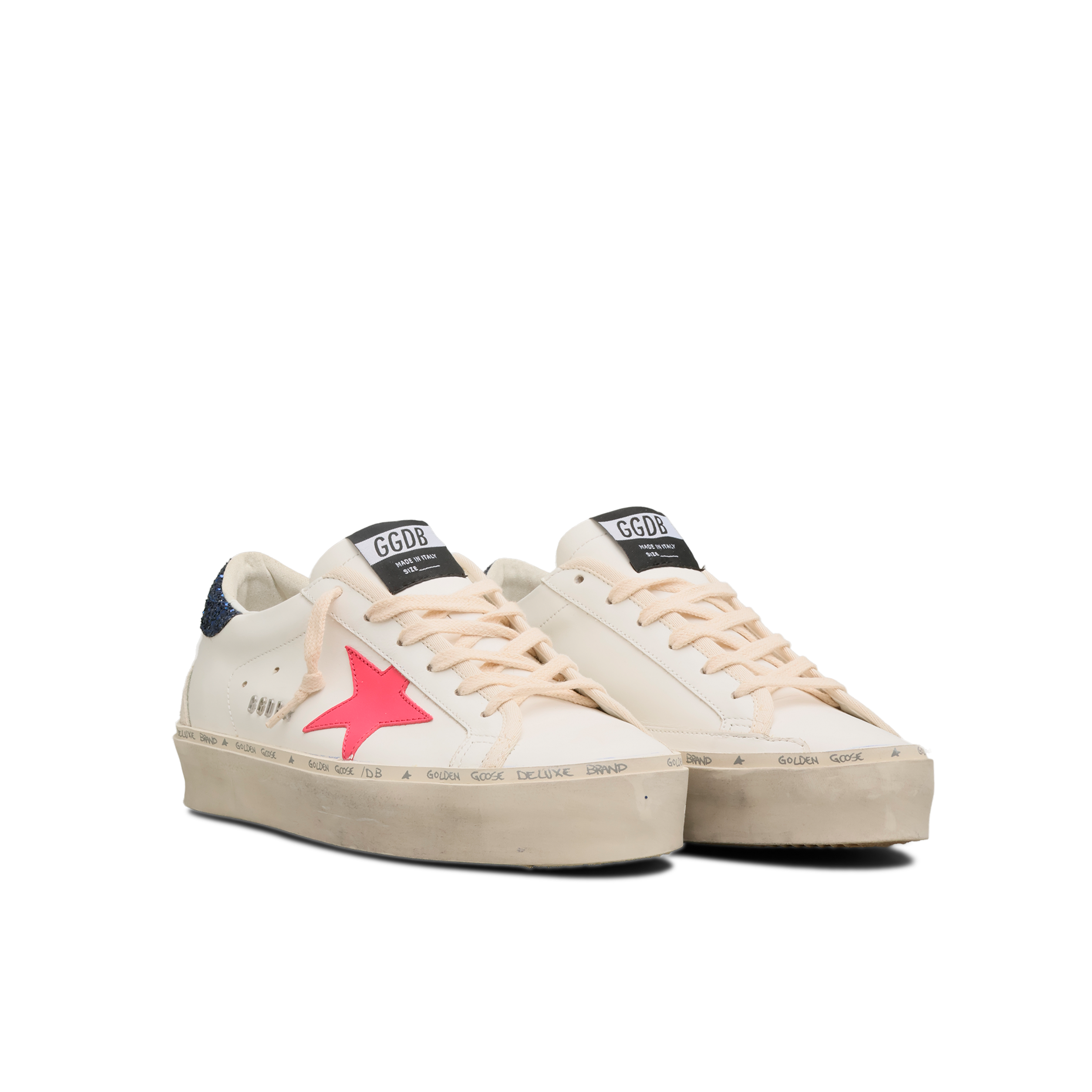 Sneakers Blancos Golden Goose Hi Star Glitter