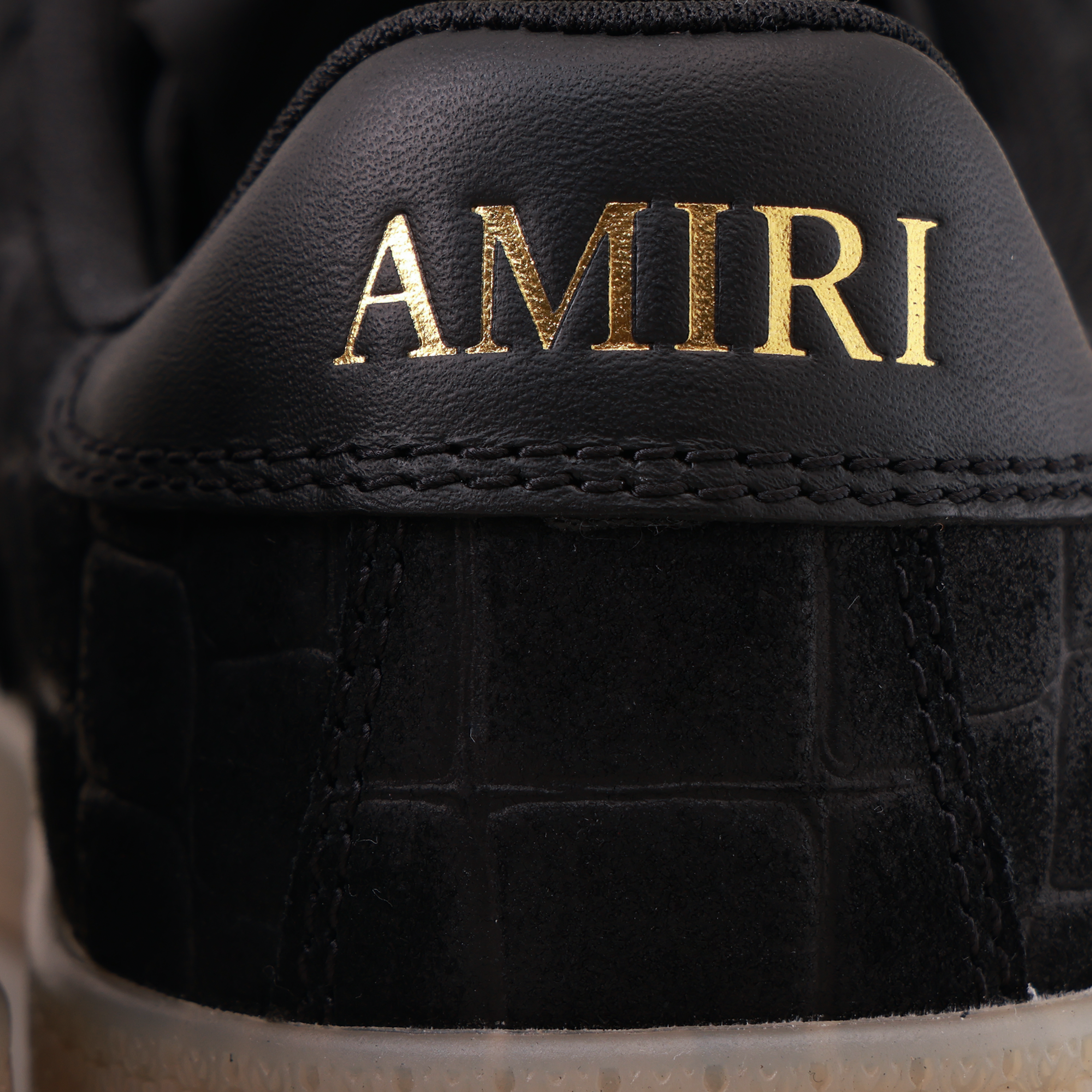 Sneakers Negros AMIRI Pacific Bones Croc