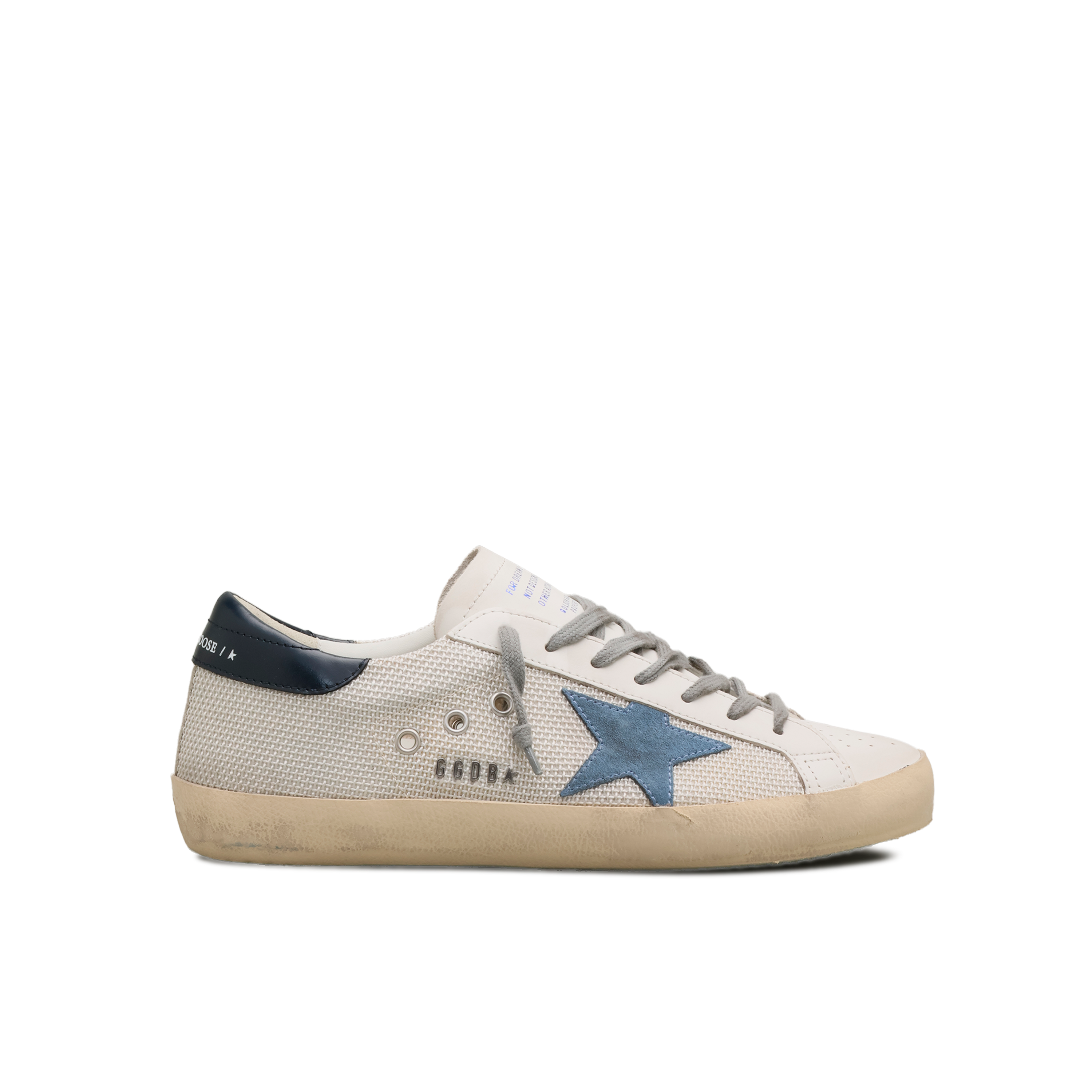 Sneakers Gris Golden Goose Super-Star Net