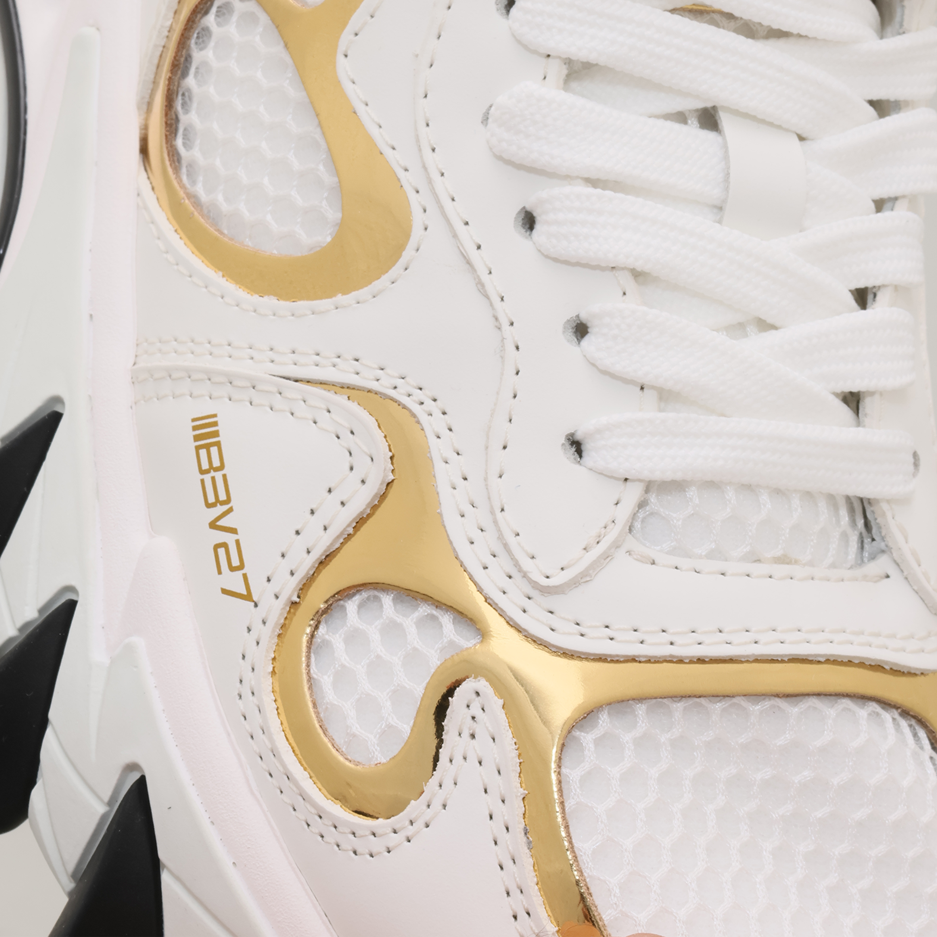 Sneakers Blancos Balmain B-East-Suede