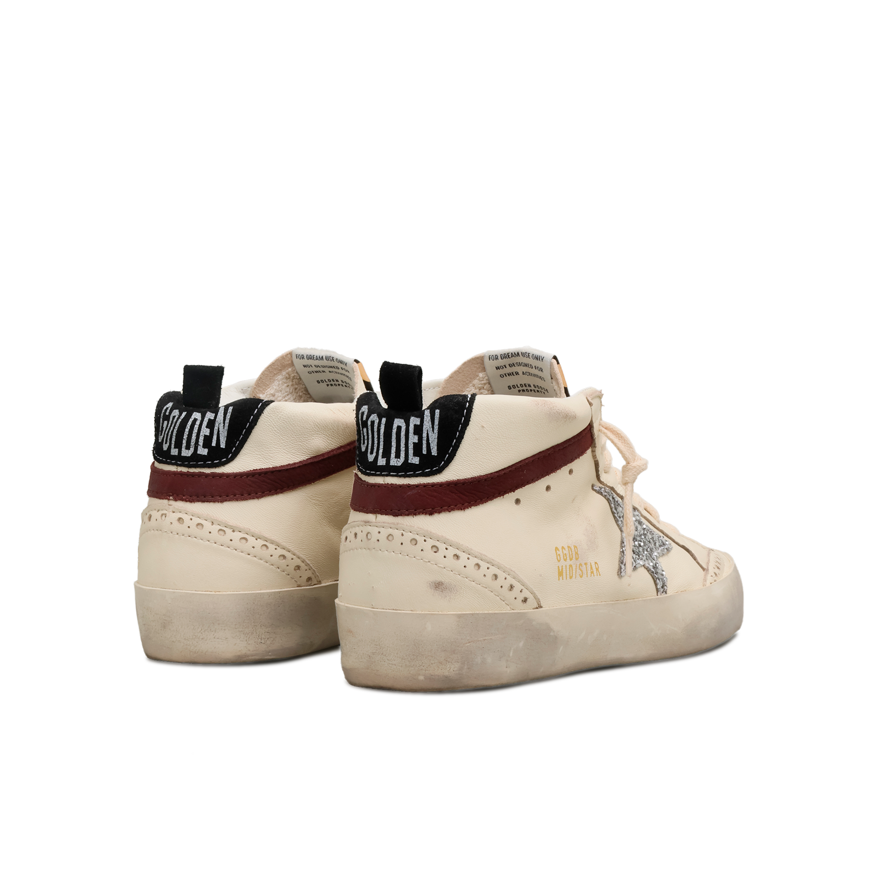 Sneakers Blancos Golden Goose Mid Glitter Star