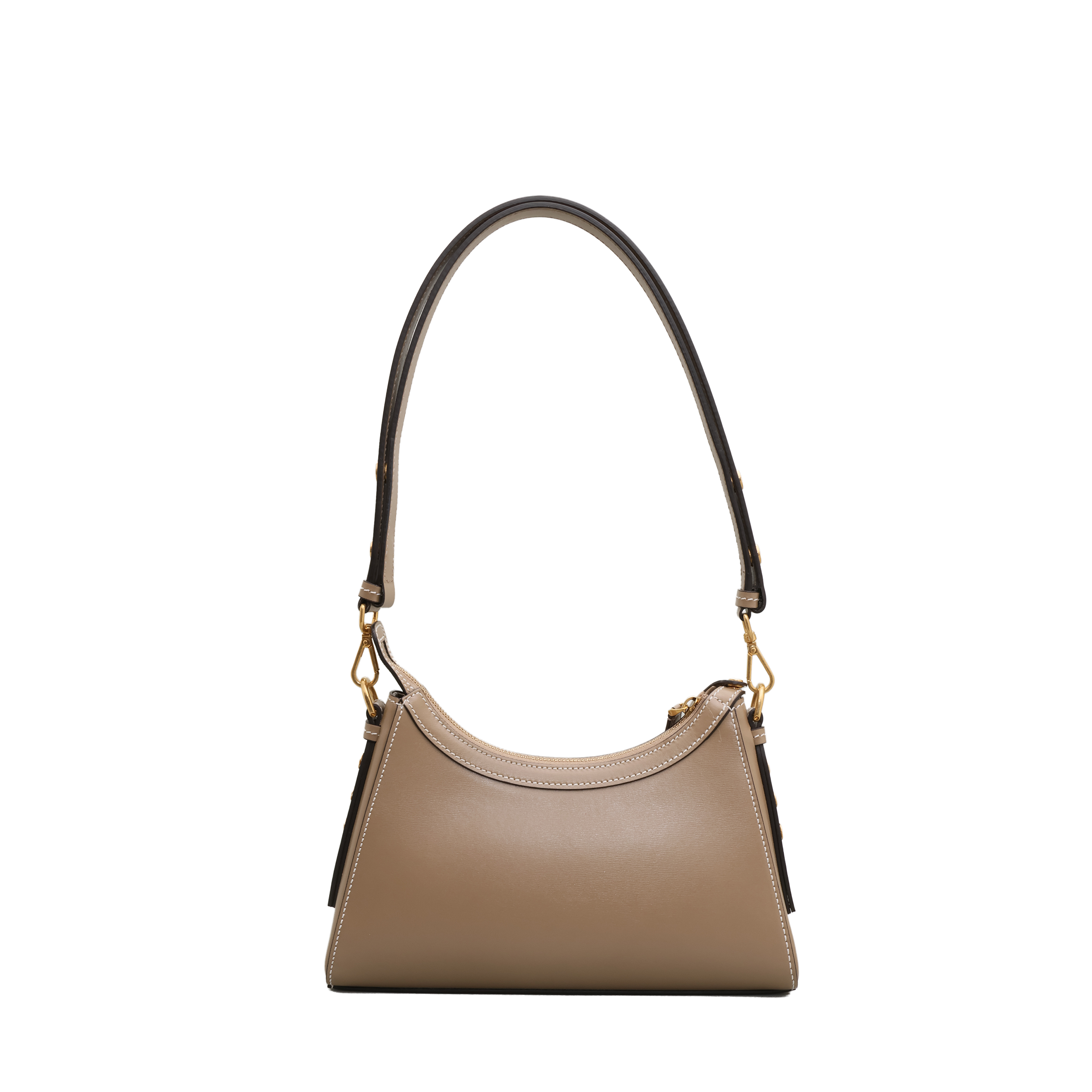 Cartera Beige Balmain B-Buzz Hobo-Calfskin