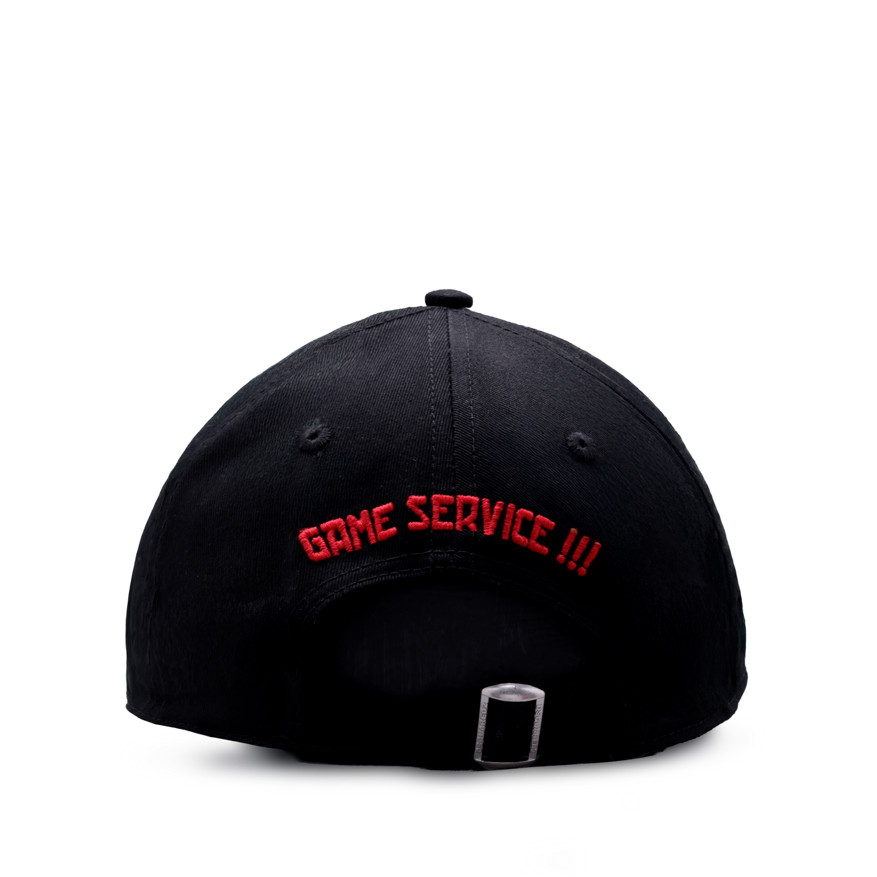 Gorra Negra Dsquared2 Dsq2 Multicolor
