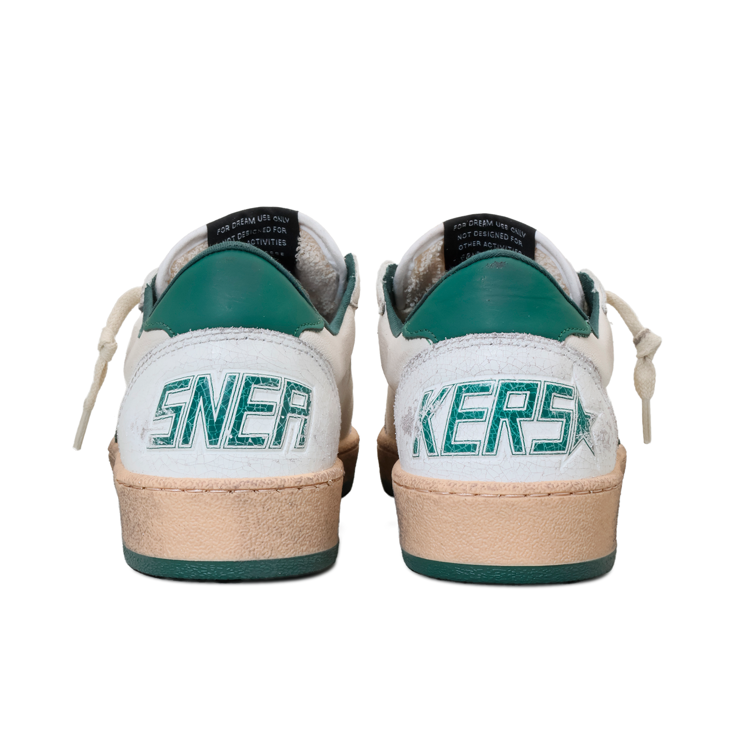 Sneakers Blancos Verde Golden Goose Ballstar