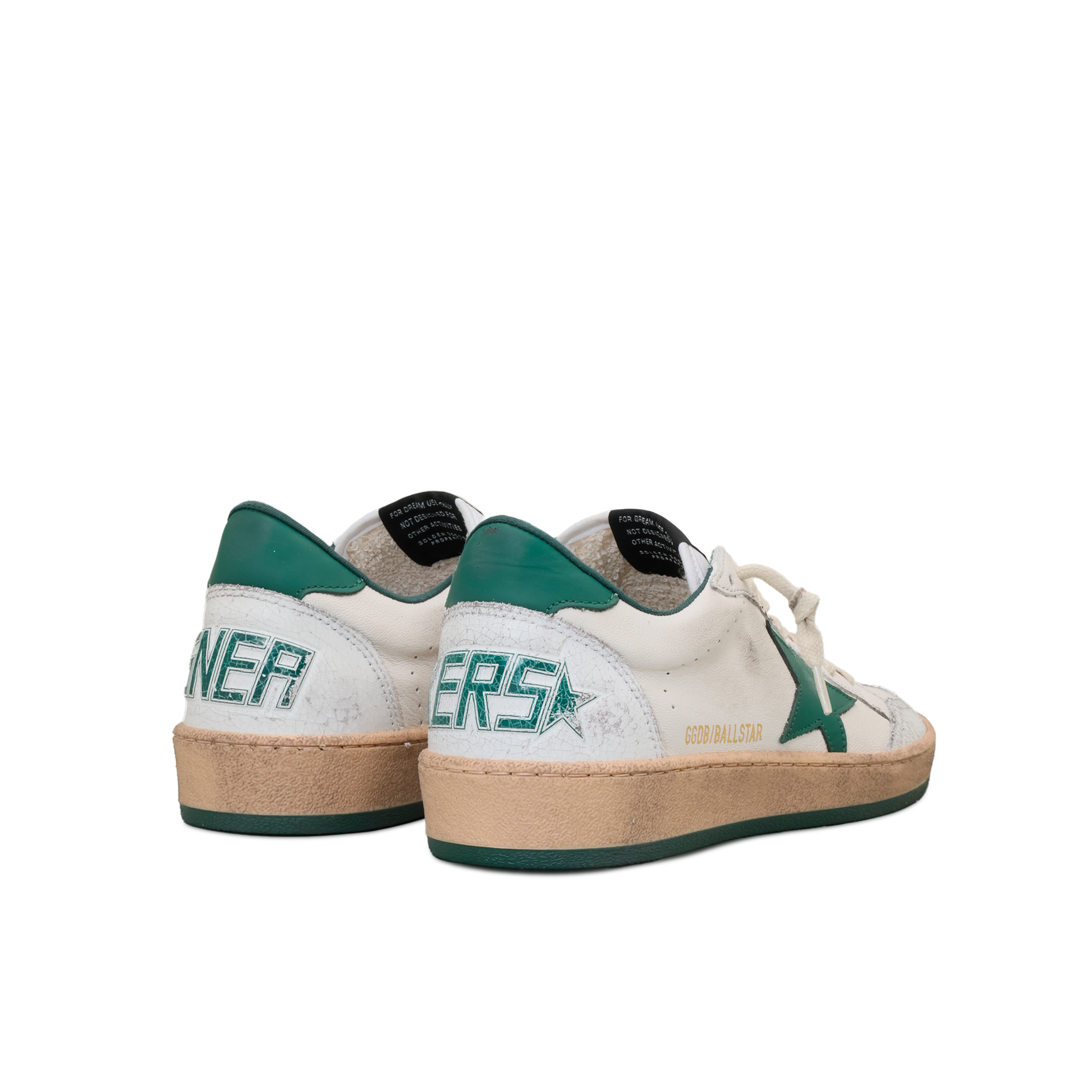 Sneakers Blancos Verde Golden Goose Ballstar