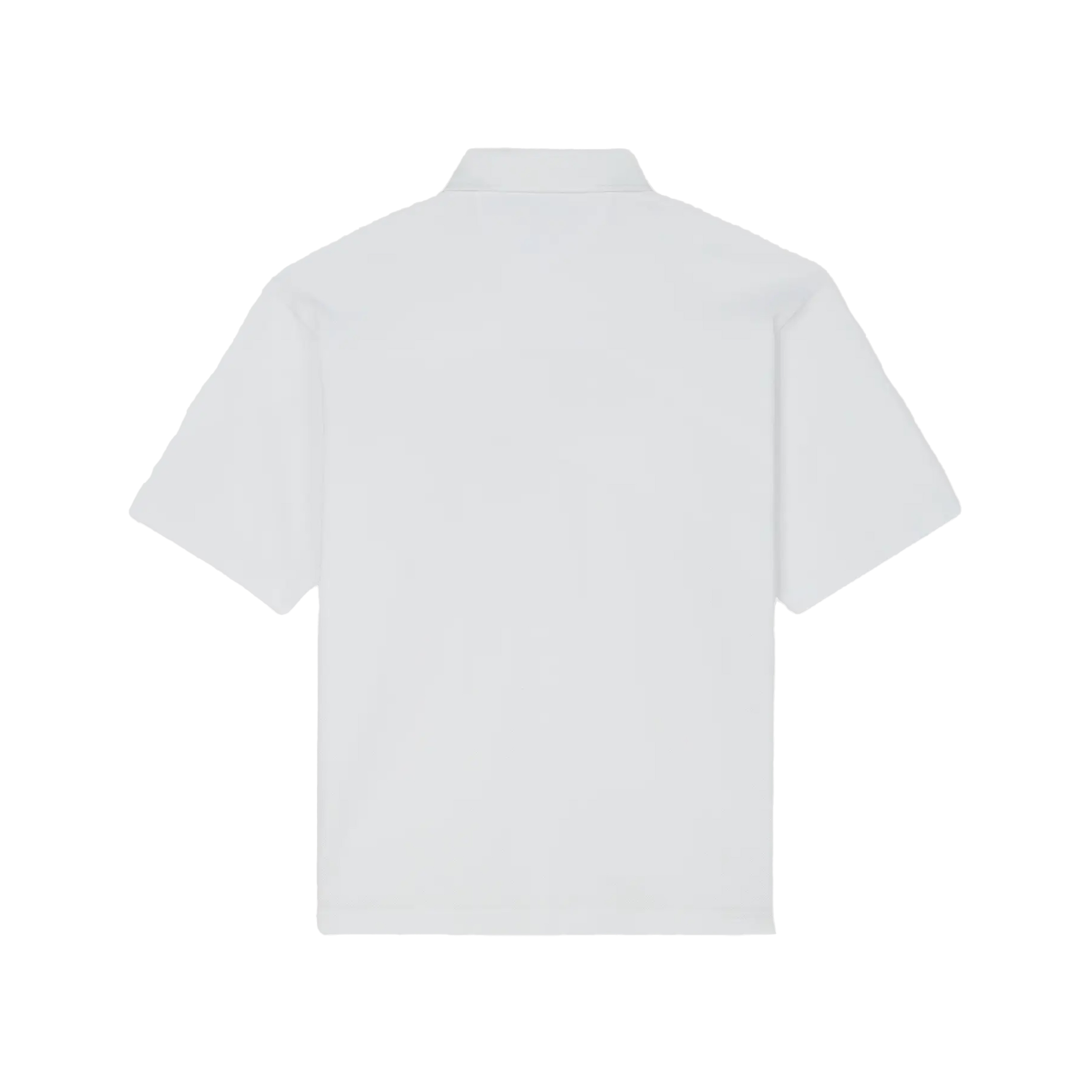 Camiseta Tipo Polo Blanca Kenzo Flower