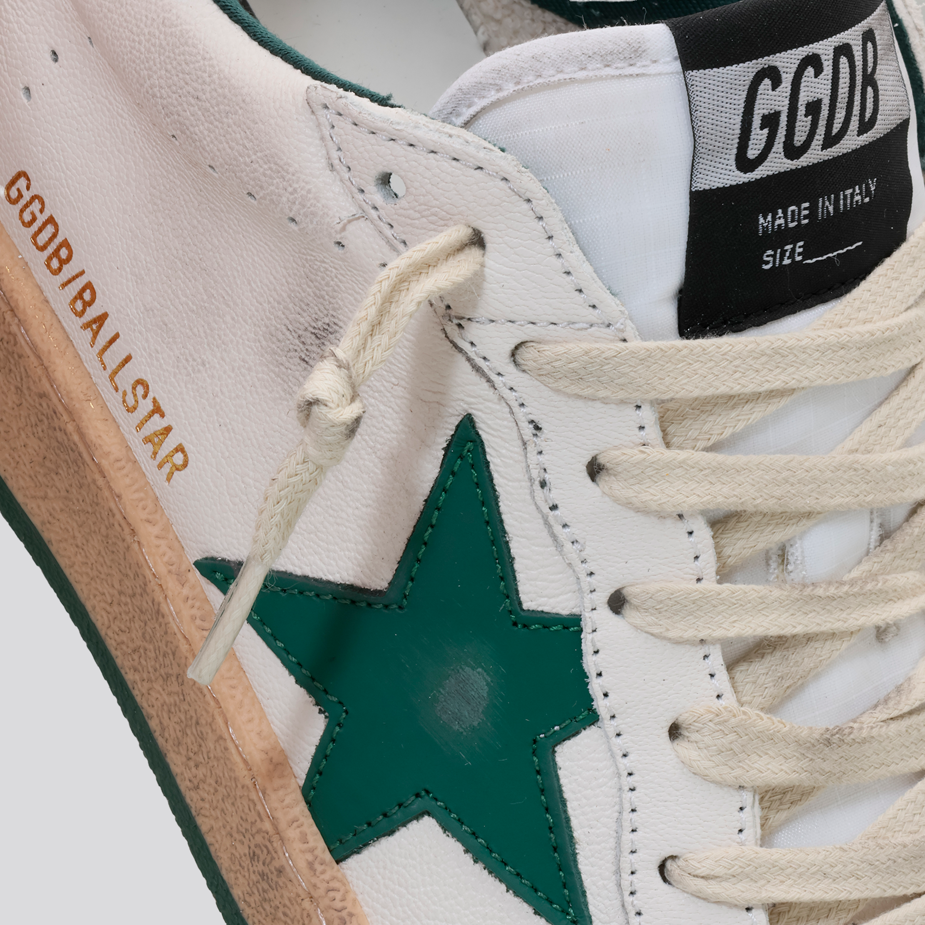 Sneakers Blancos Verde Golden Goose Ballstar