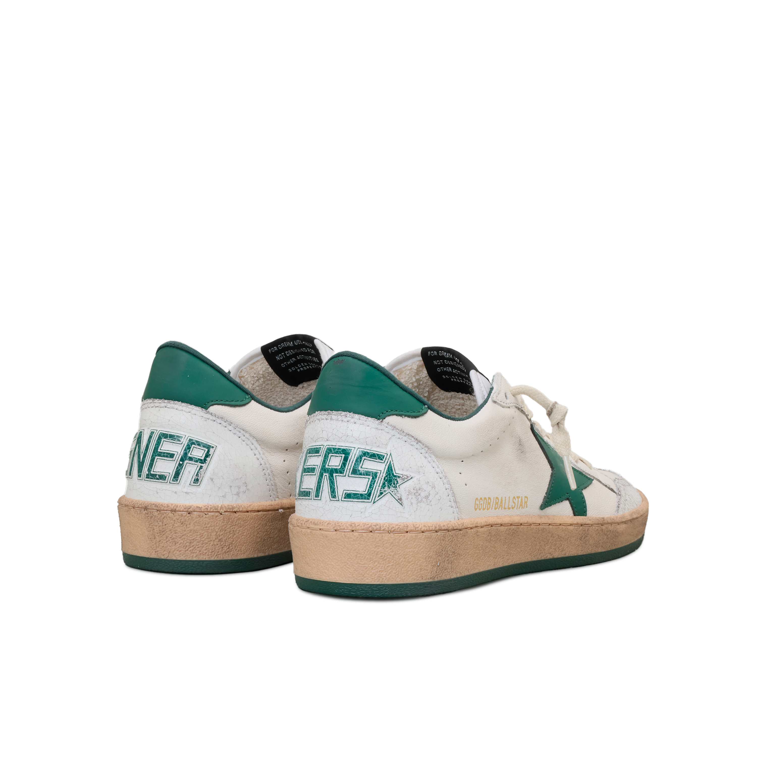 Sneakers Blancos Verde Golden Goose Ballstar
