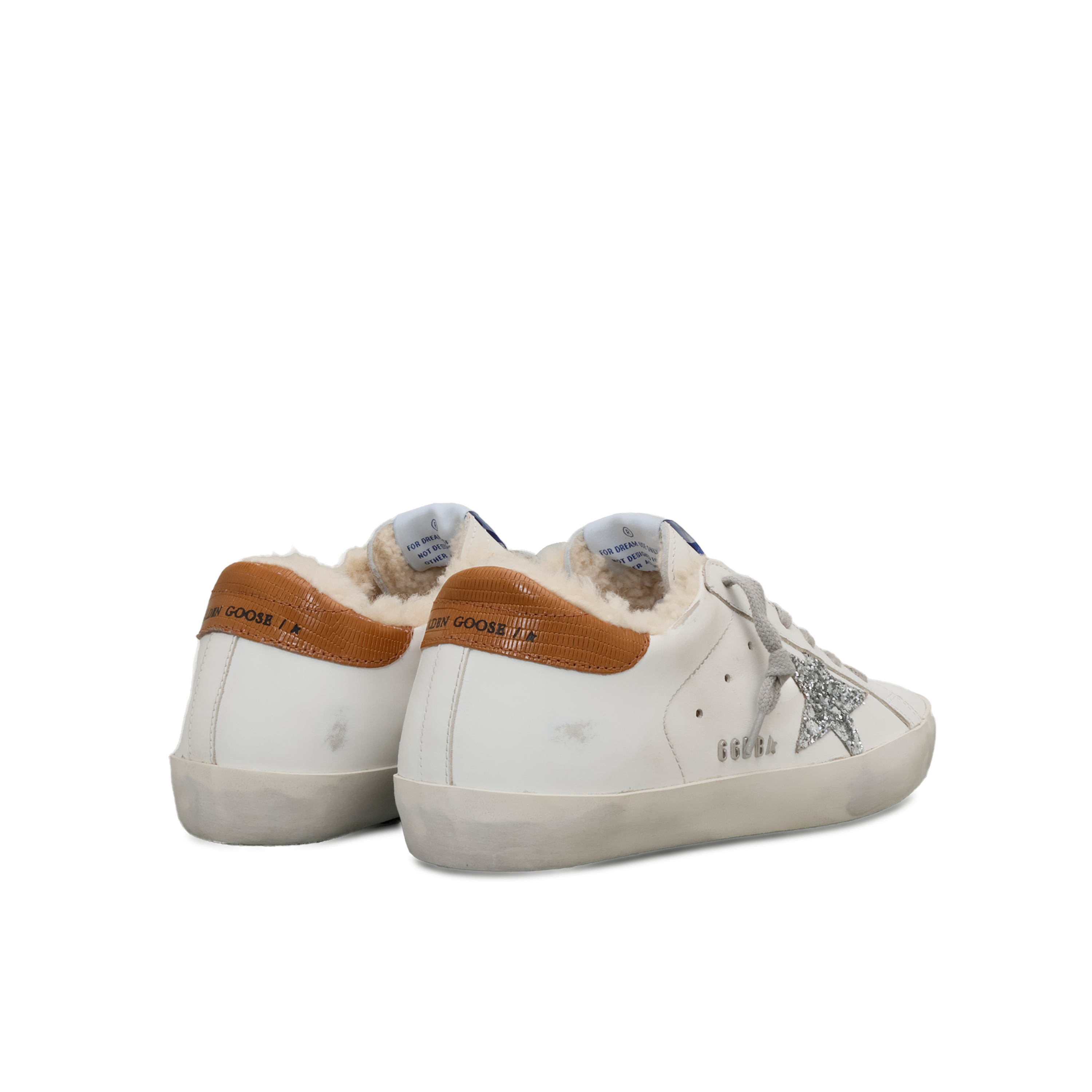 Sneakers Blancos Golden Goose Super-Star Glitter Star