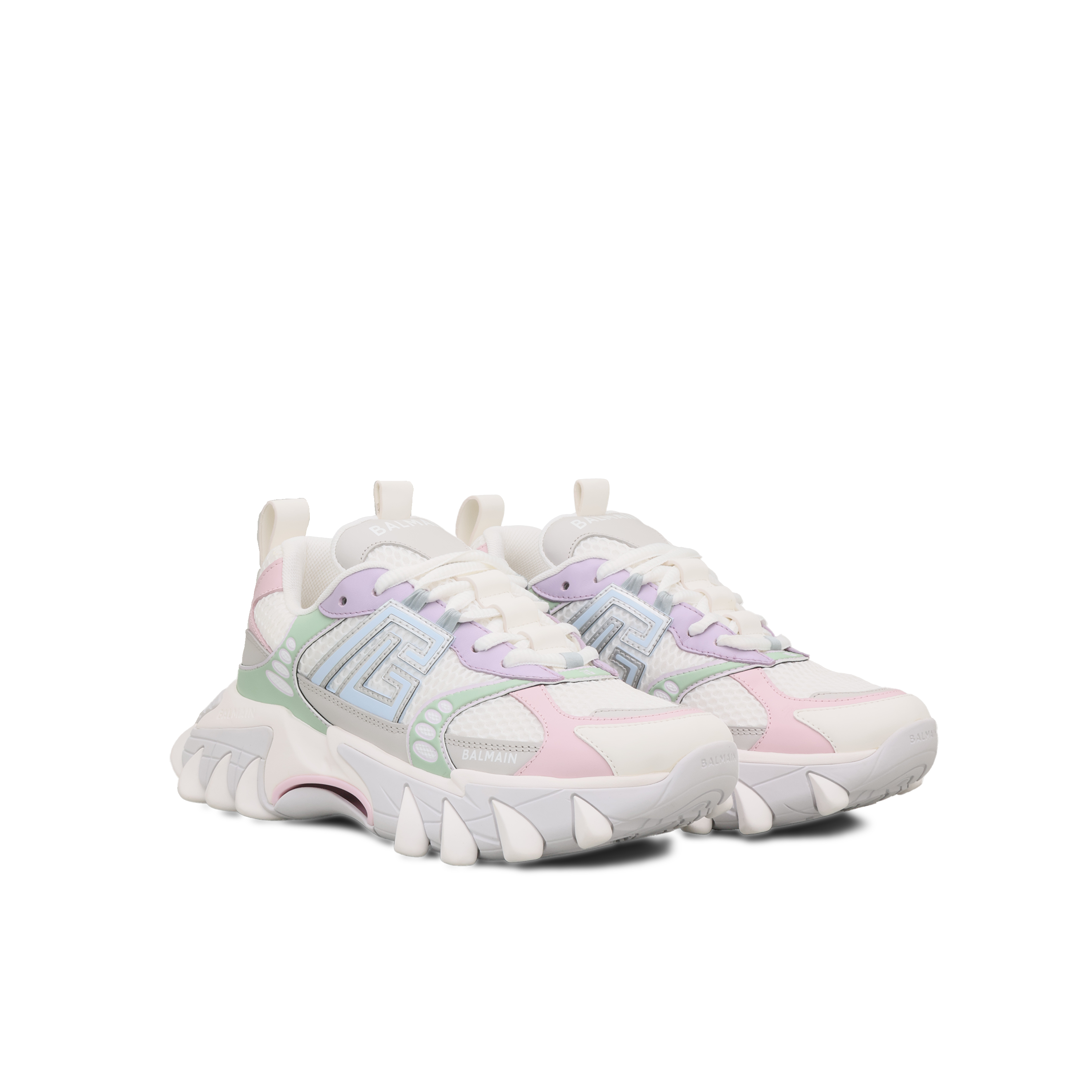 Sneakers Blancos Balmain B-East Rubberized