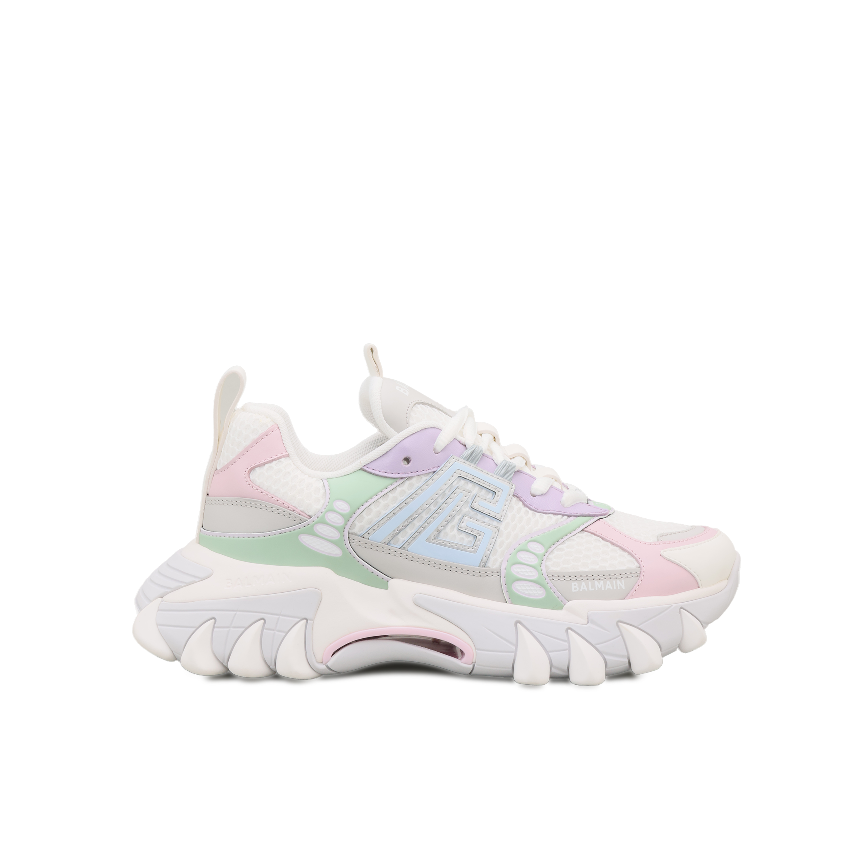 Sneakers Blancos Balmain B-East Rubberized