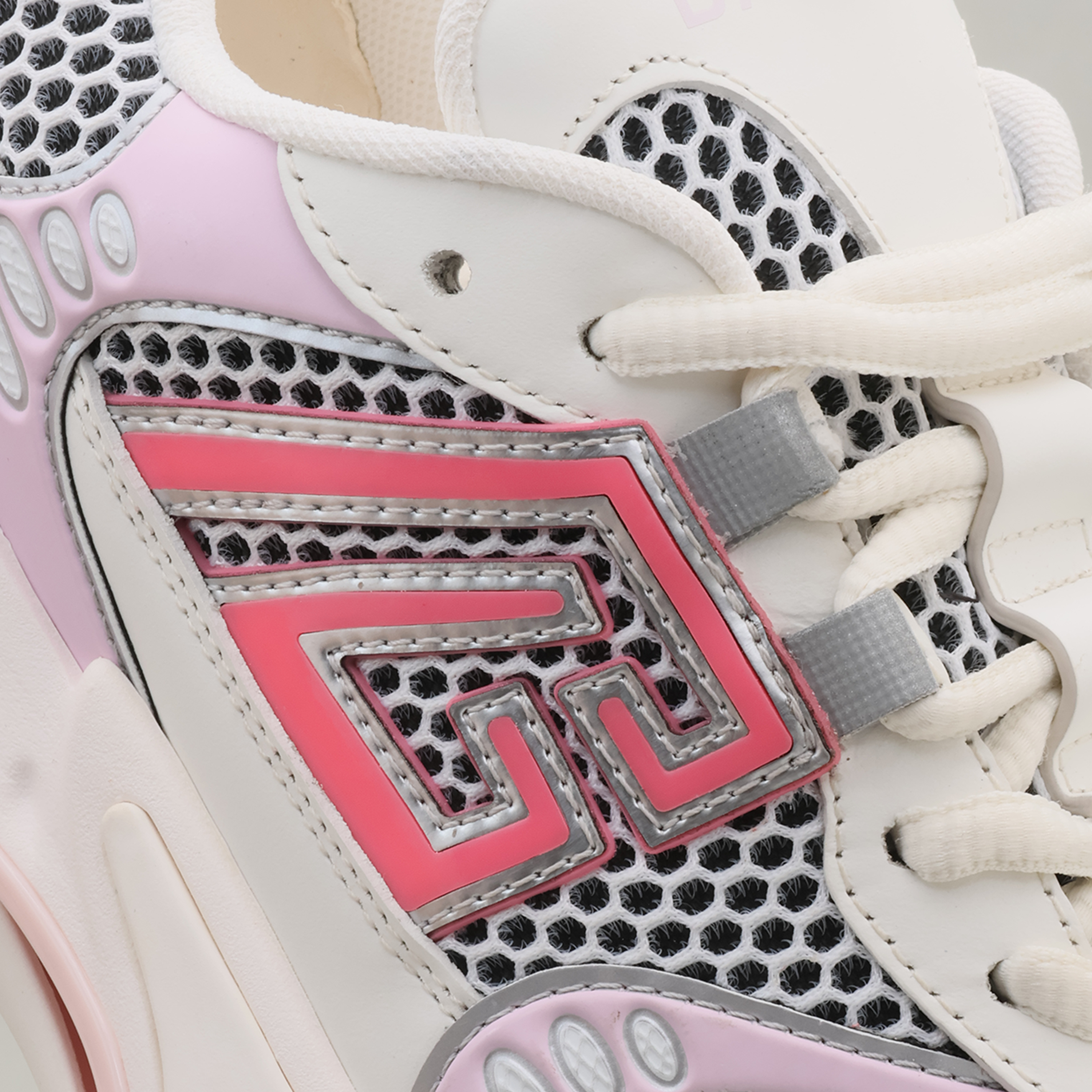 Sneakers Rosados Balmain B-East Rubberized