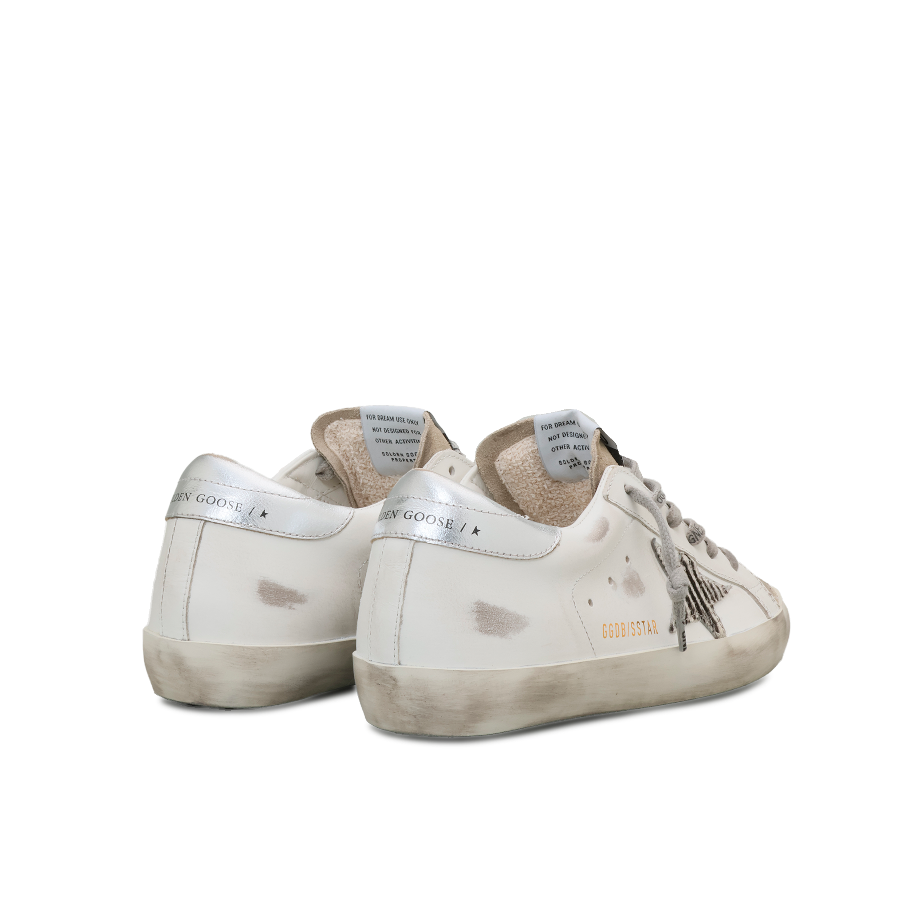 Sneakers Blancos Golden Goose Super-Star Toe Zebra