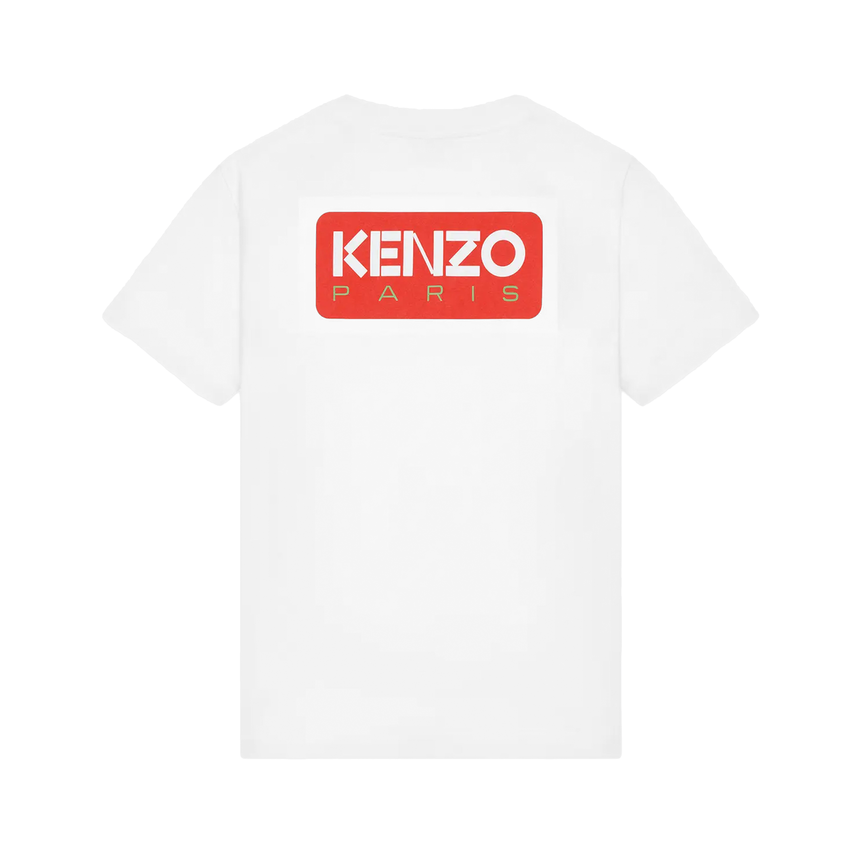Camiseta Blanca Kenzo Paris Logo