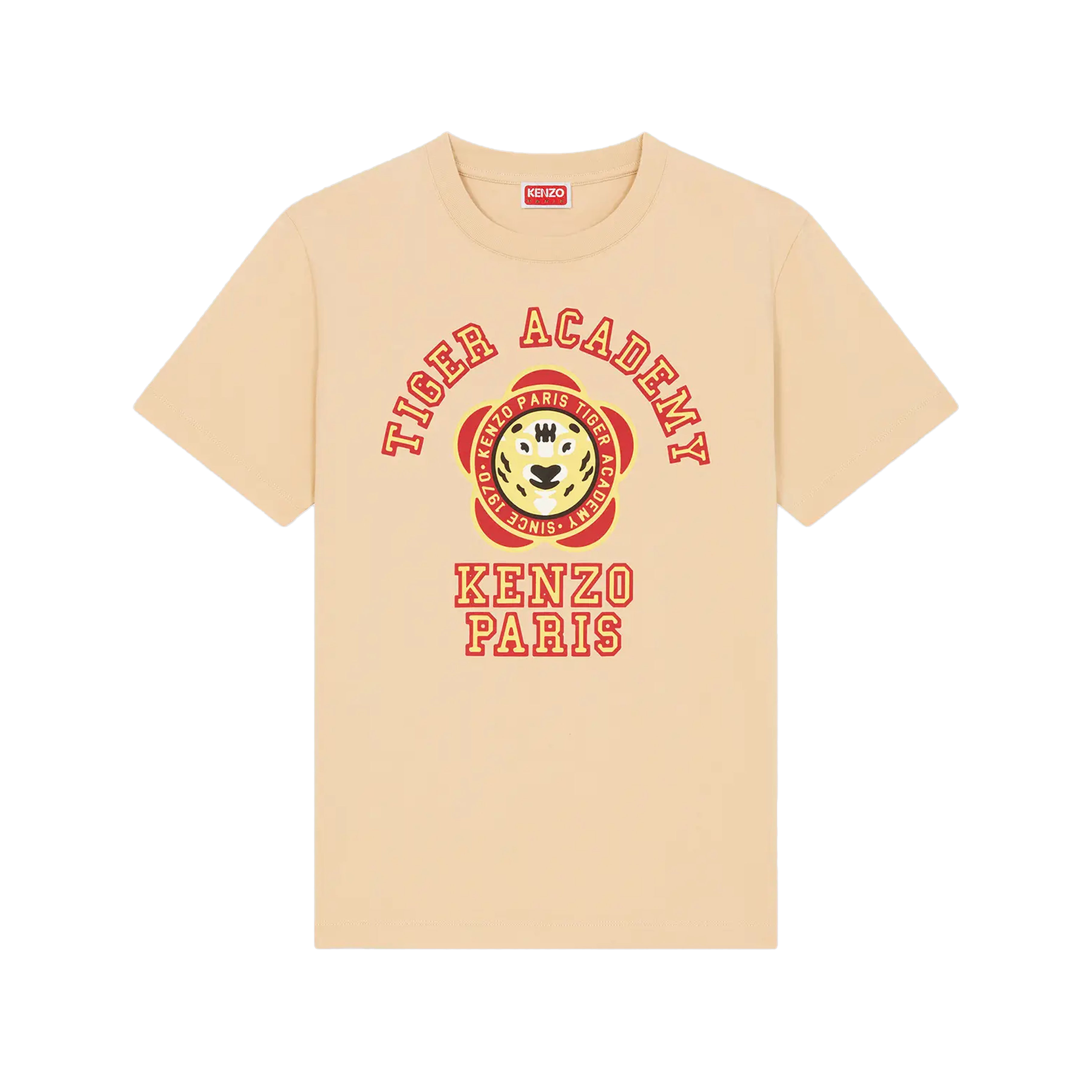 Camiseta Beige Kenzo Tiger Academy