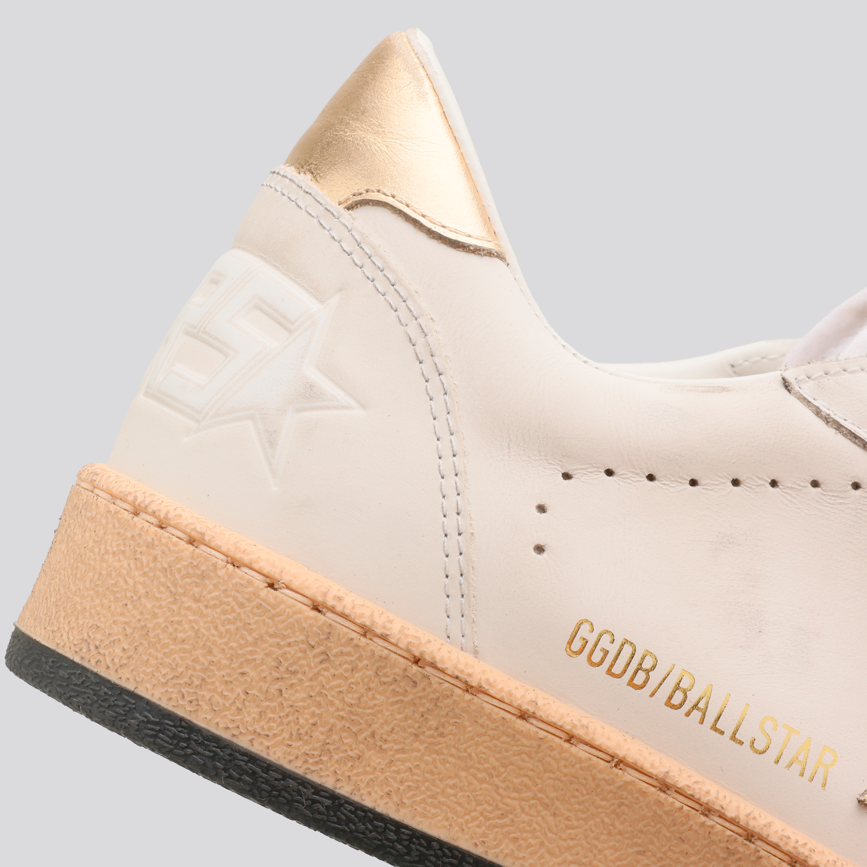 Sneakers Blancos Dorado Golden Goose Ballstar