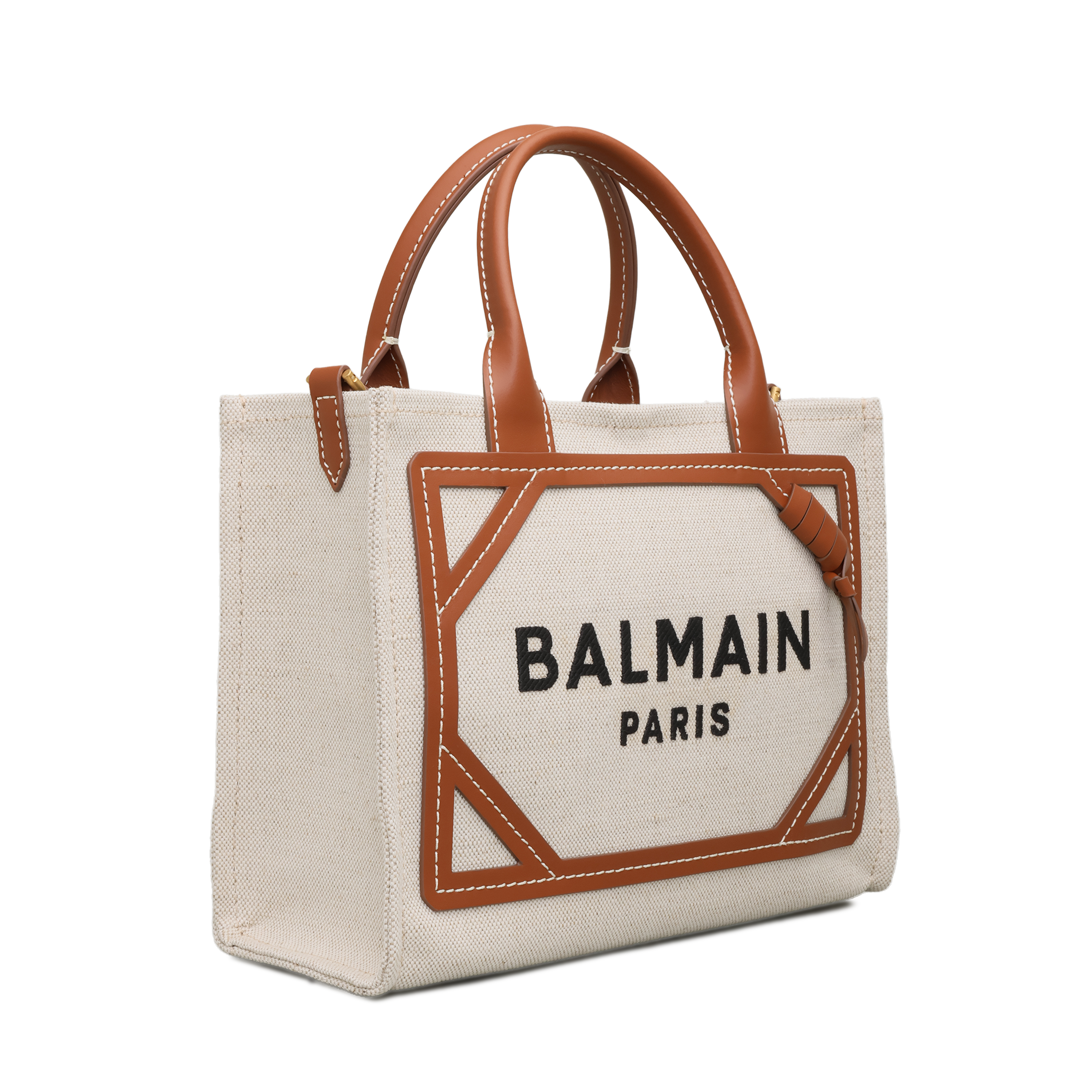 Cartera Beige Balmain B-Army Shopper