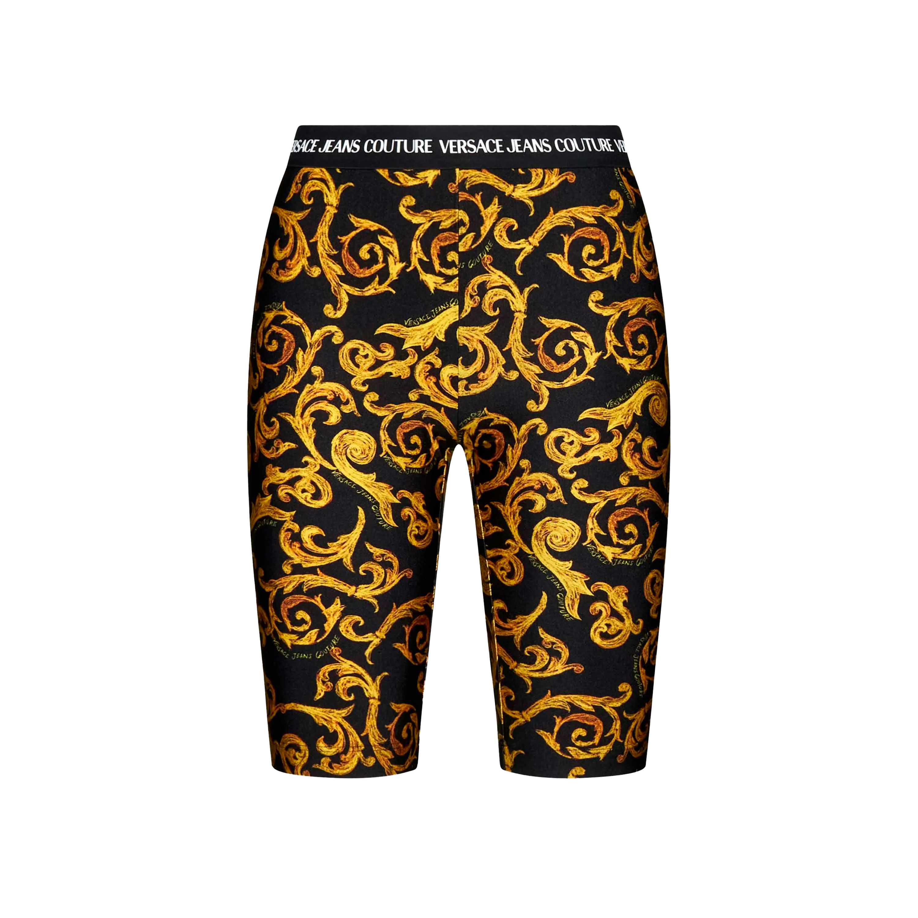 Short Negro Versace Couture Print Sketch Couture