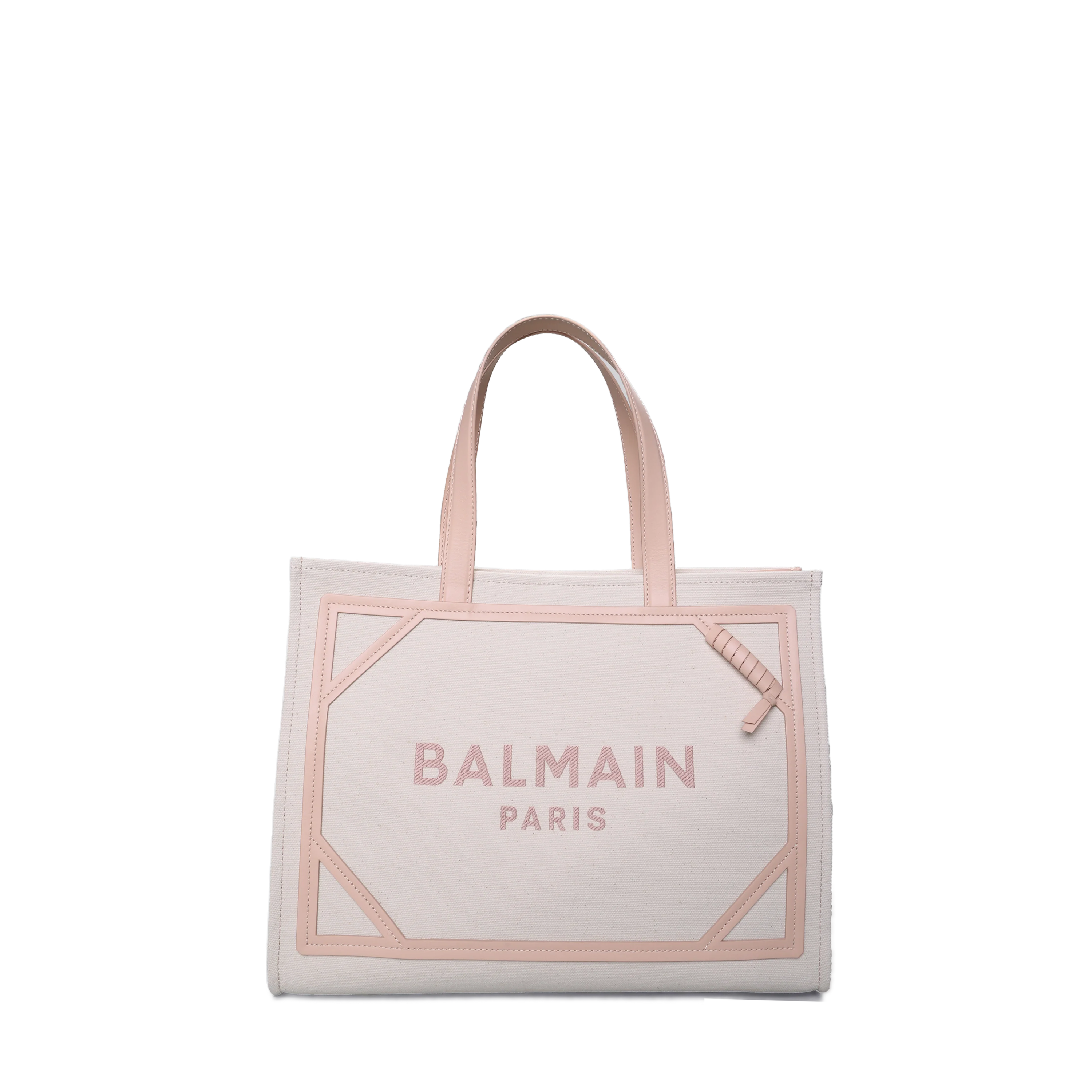 Cartera Rosada Balmain B-Army Shopper
