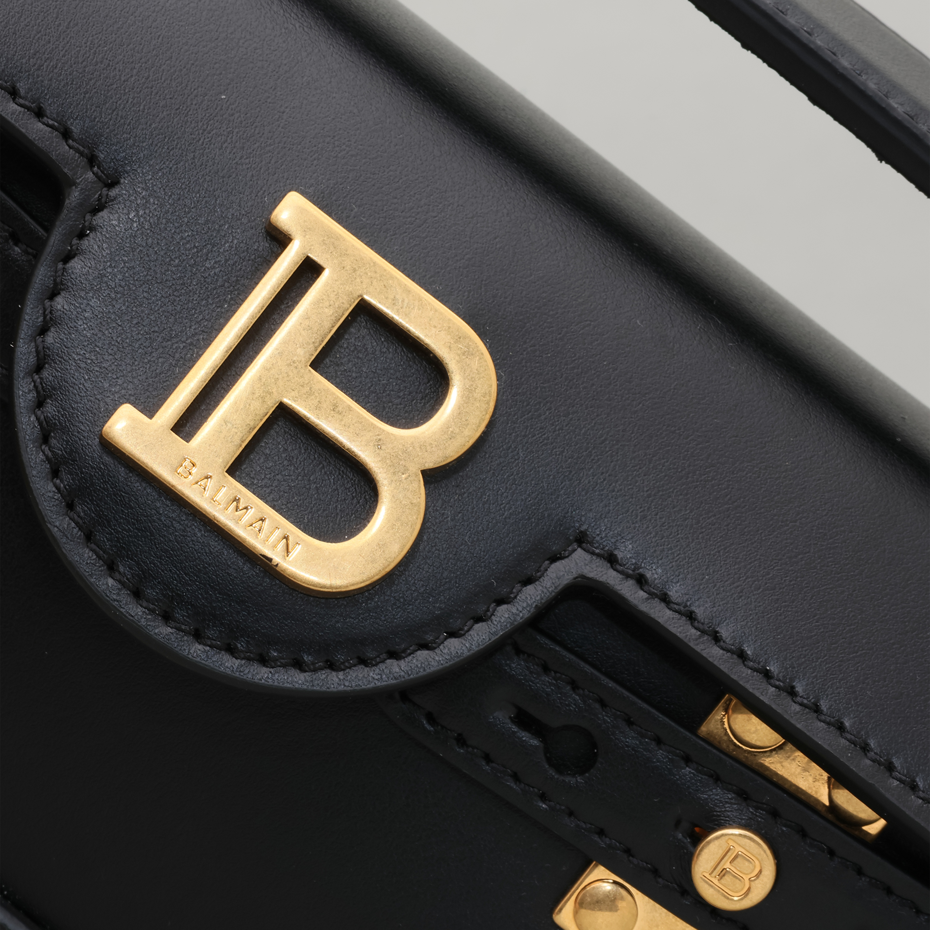 Cartera Negra Balmain B-Buzz 19Baguette