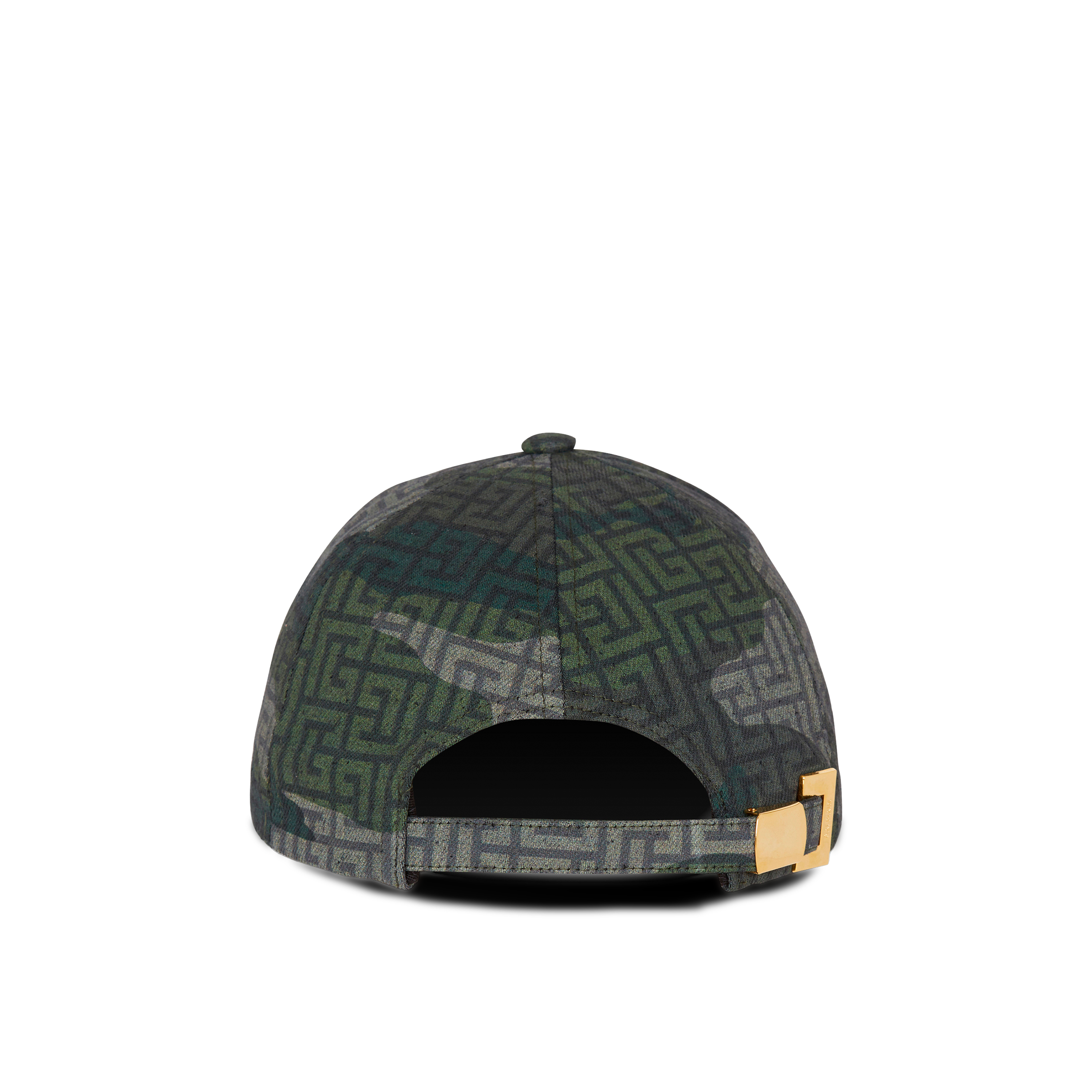 Gorra Gris Balmain Camouflage