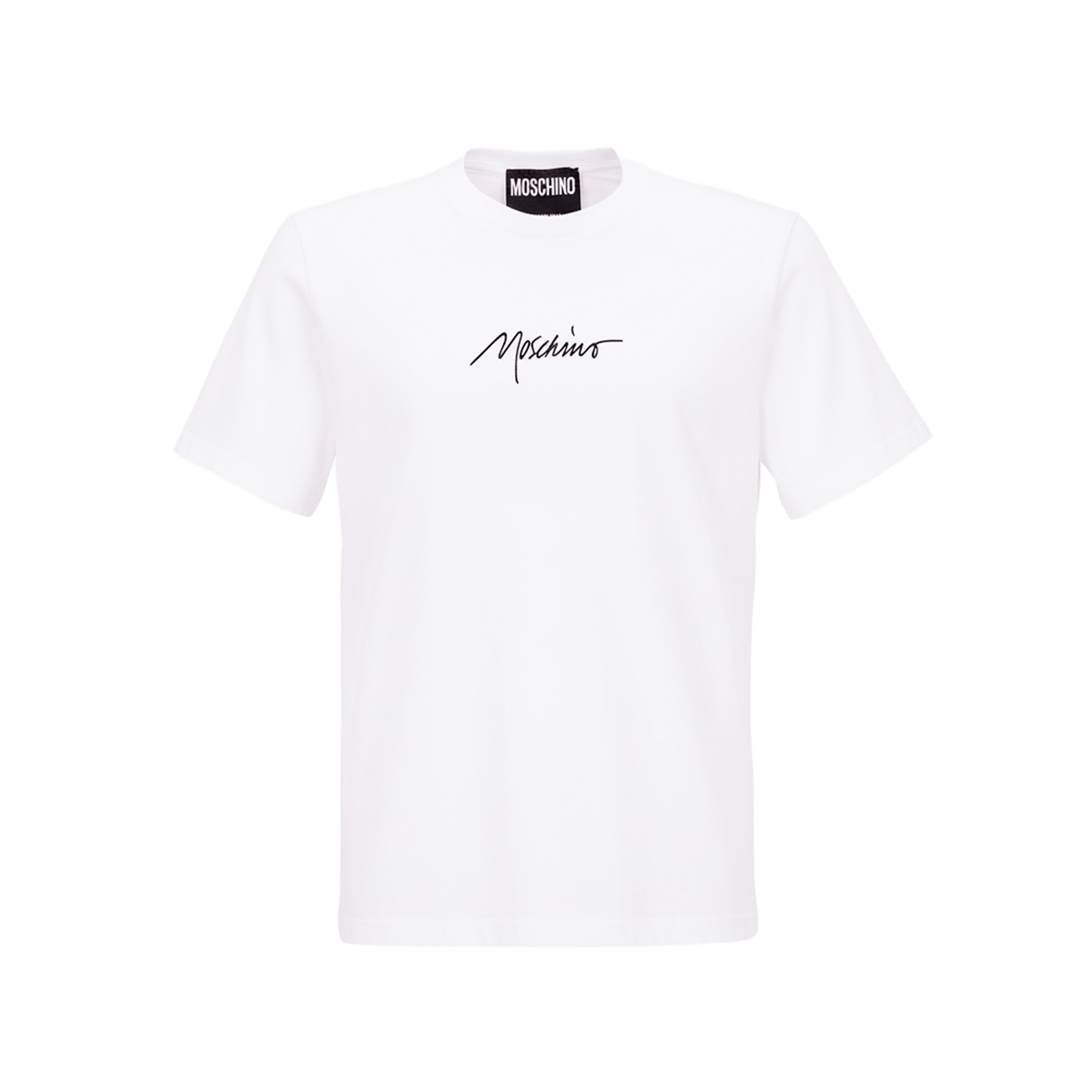 Camiseta Blanca Moschino Sign