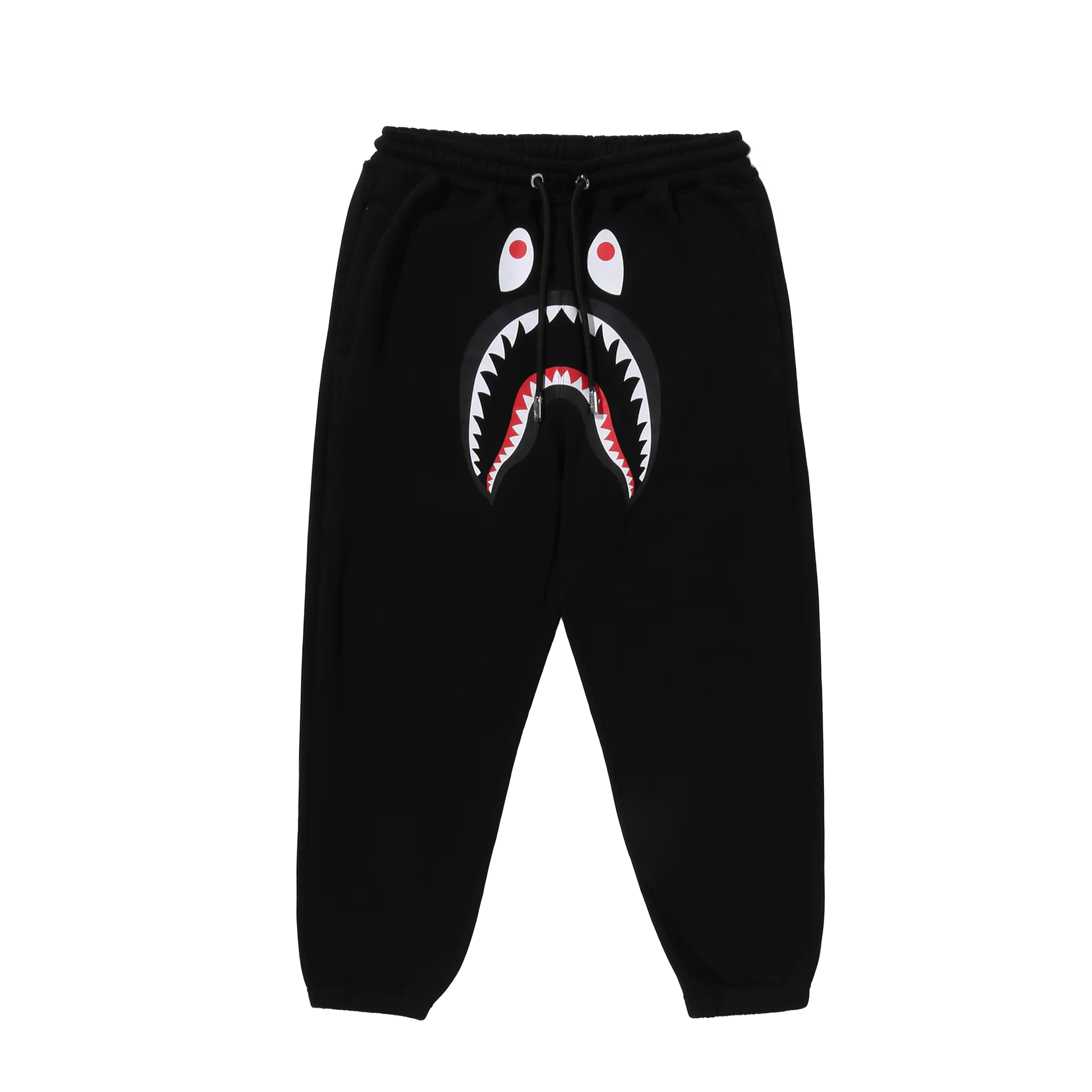 Sudadera Negra Bape Shark Relaxed Fit Sweat Pants M