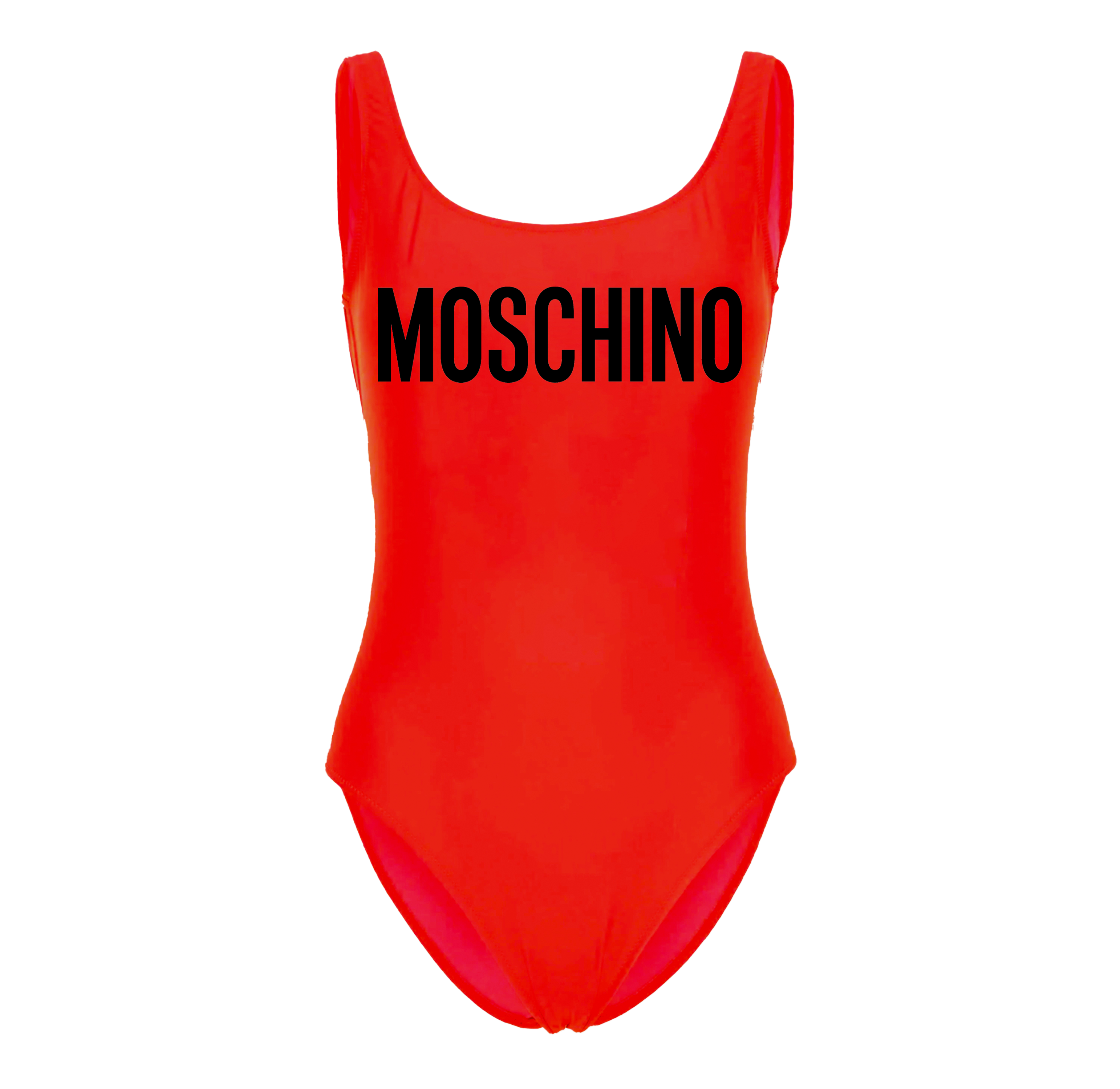 Body Logo Moschino Rojo