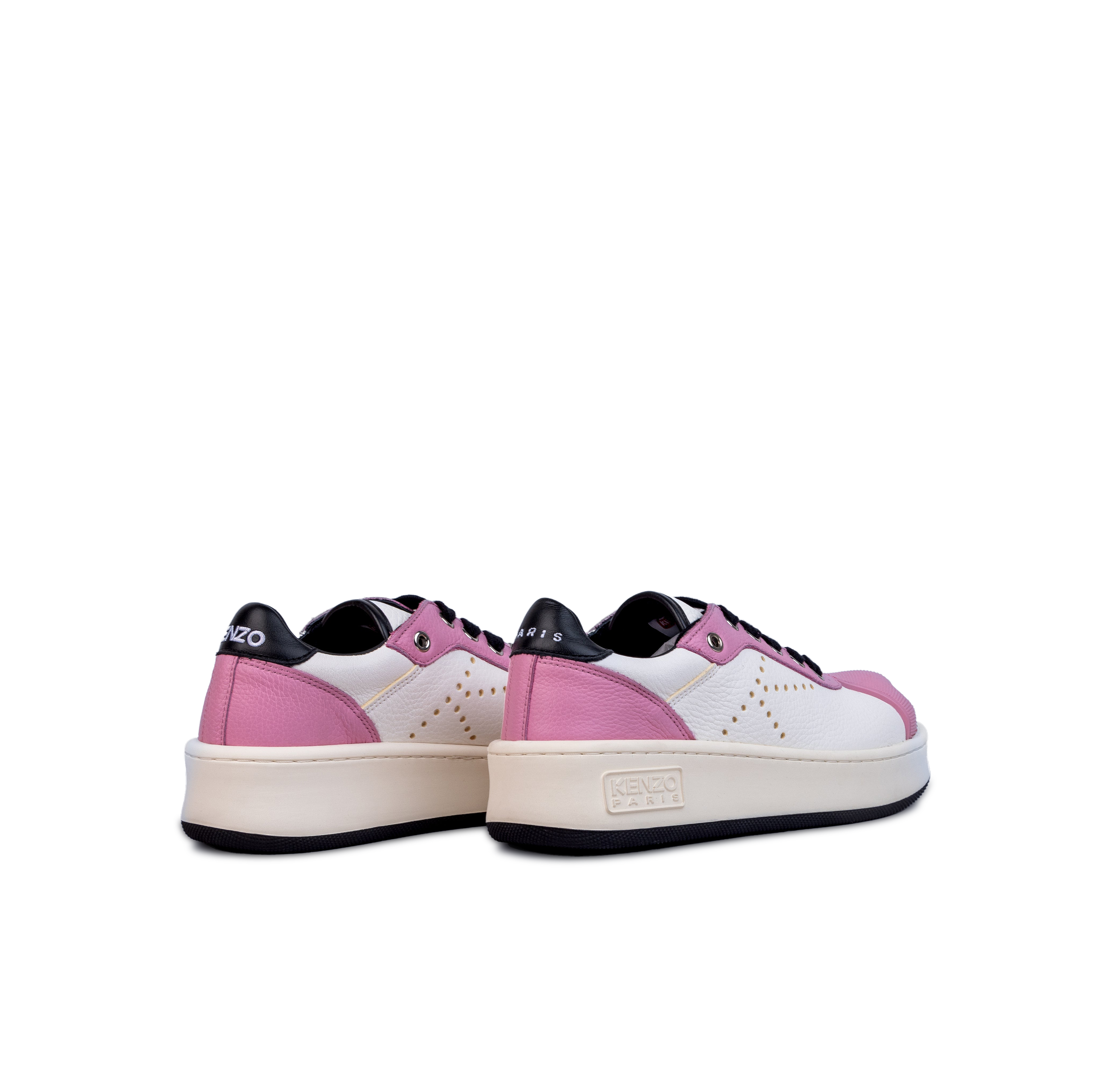Sneakers Rosado Blanco Kenzo Hoop Trainer