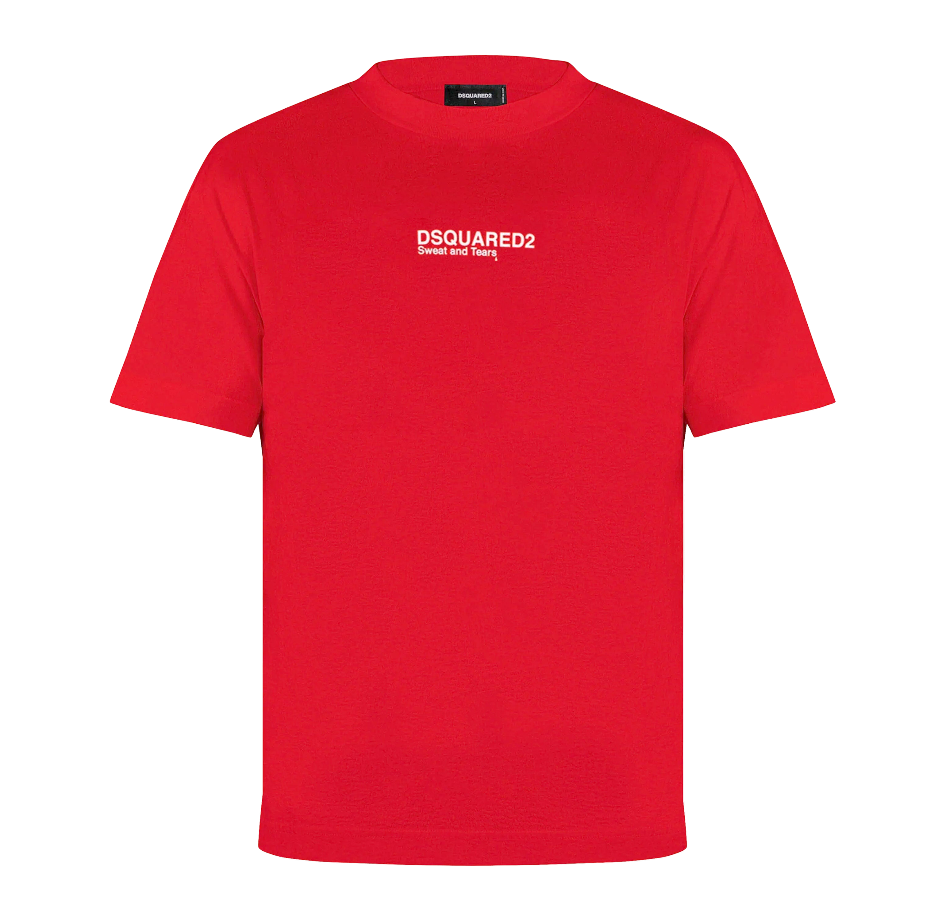 Camiseta Roja Dsquared2 Tears