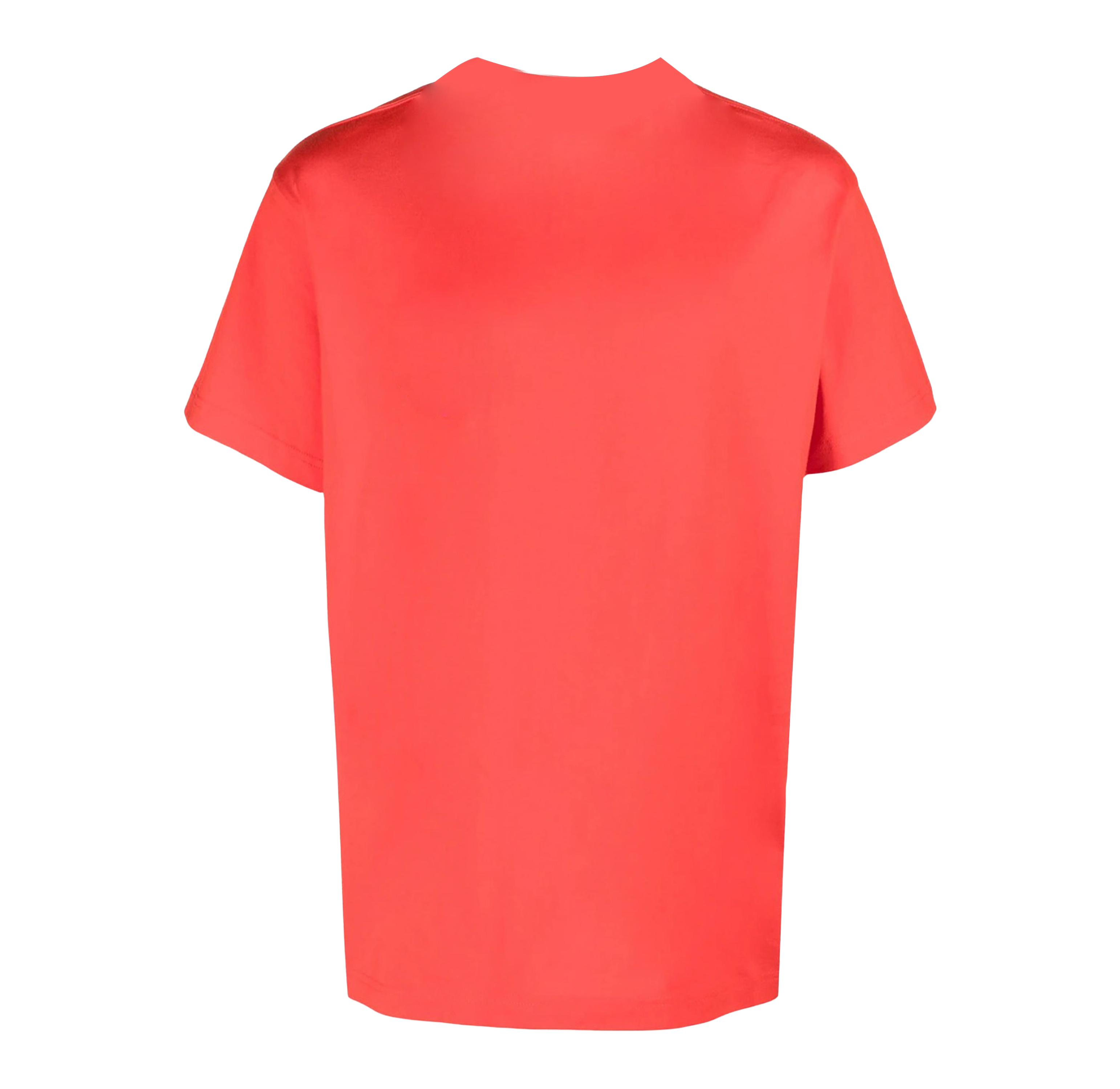 Camiseta Roja Versace Couture V Circle Logo Chest