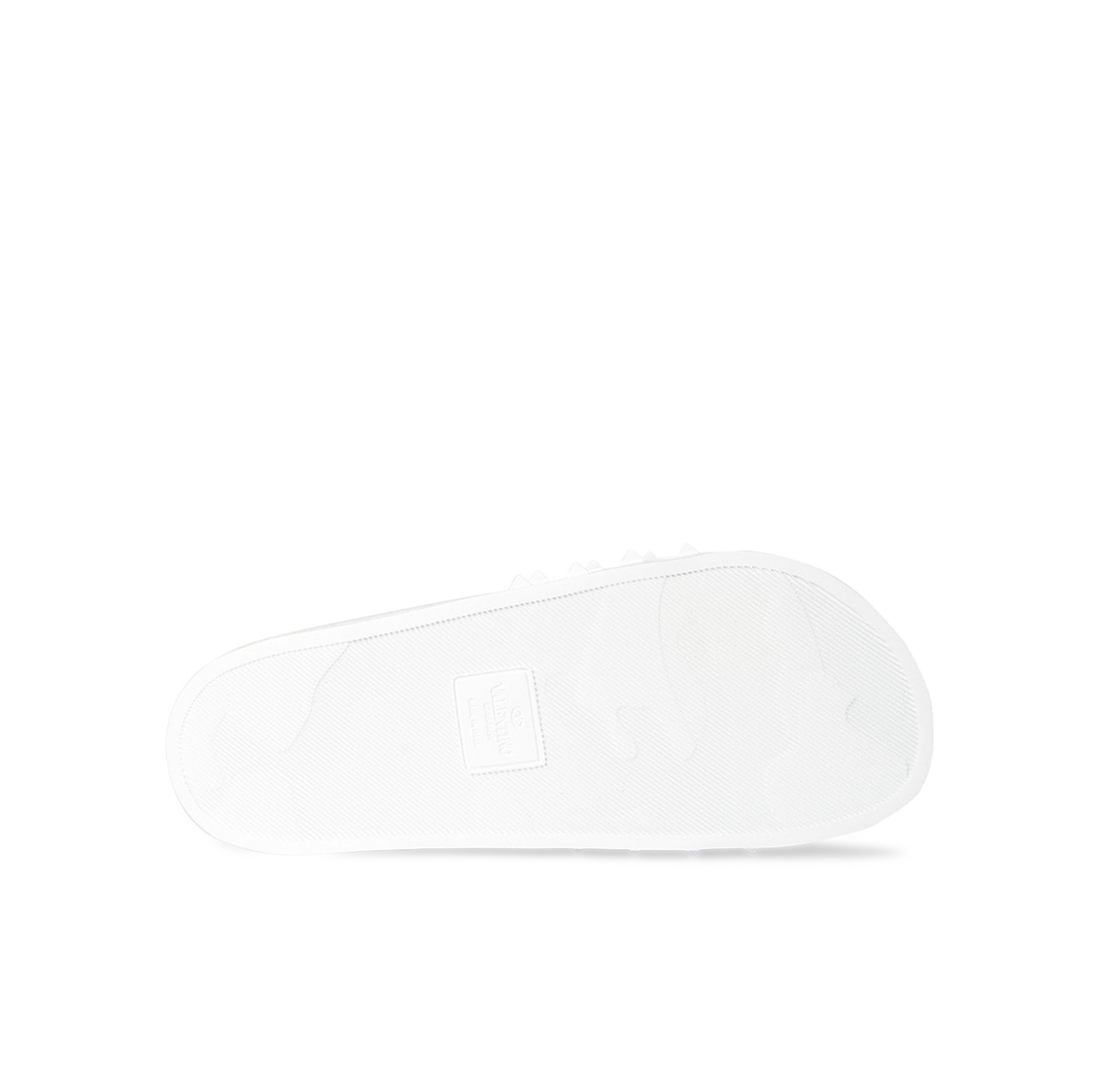 Sandalias Blancas Valentino Vlogo Rockstuds