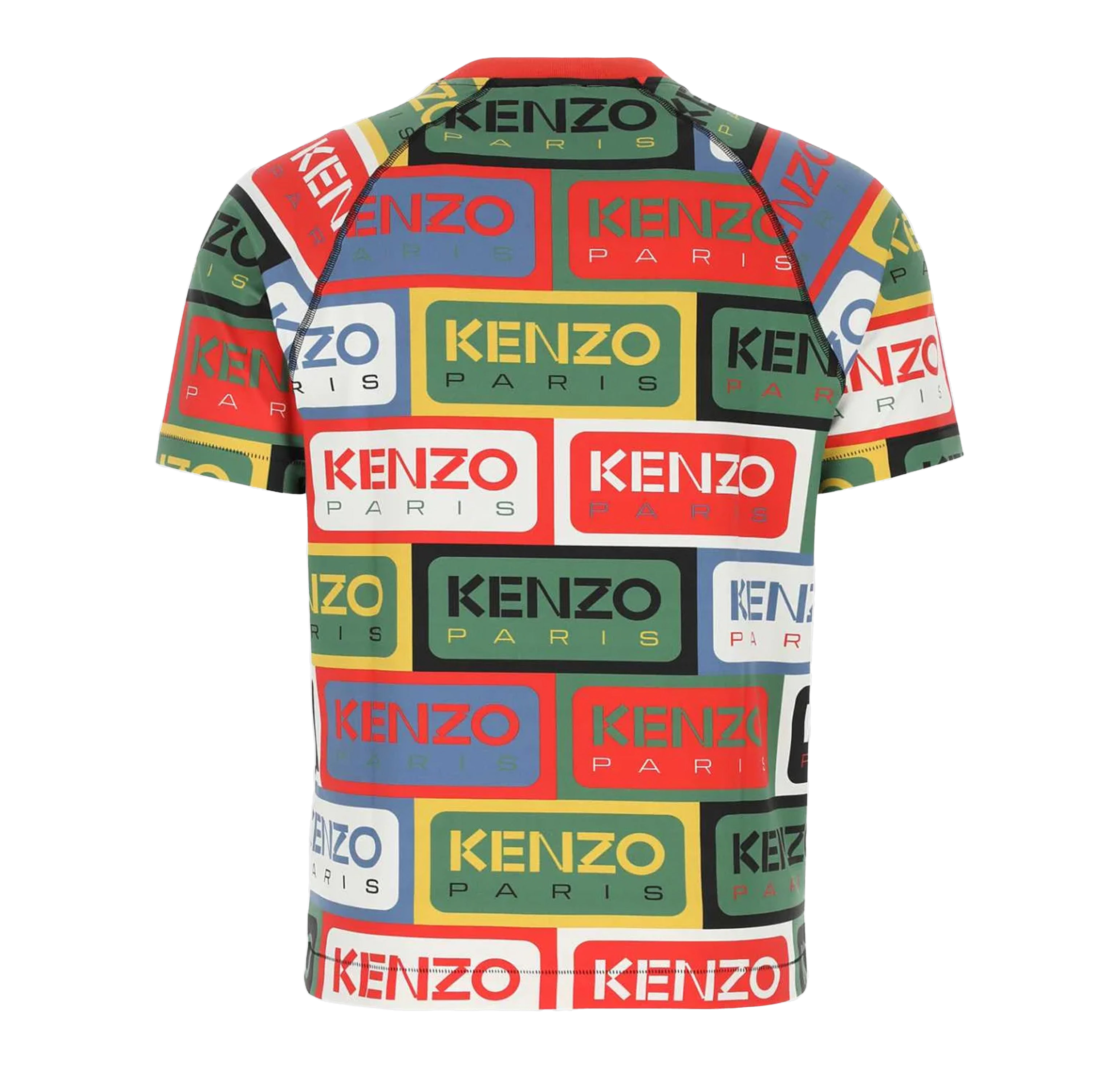 Camiseta Multicolor Kenzo Multilogo