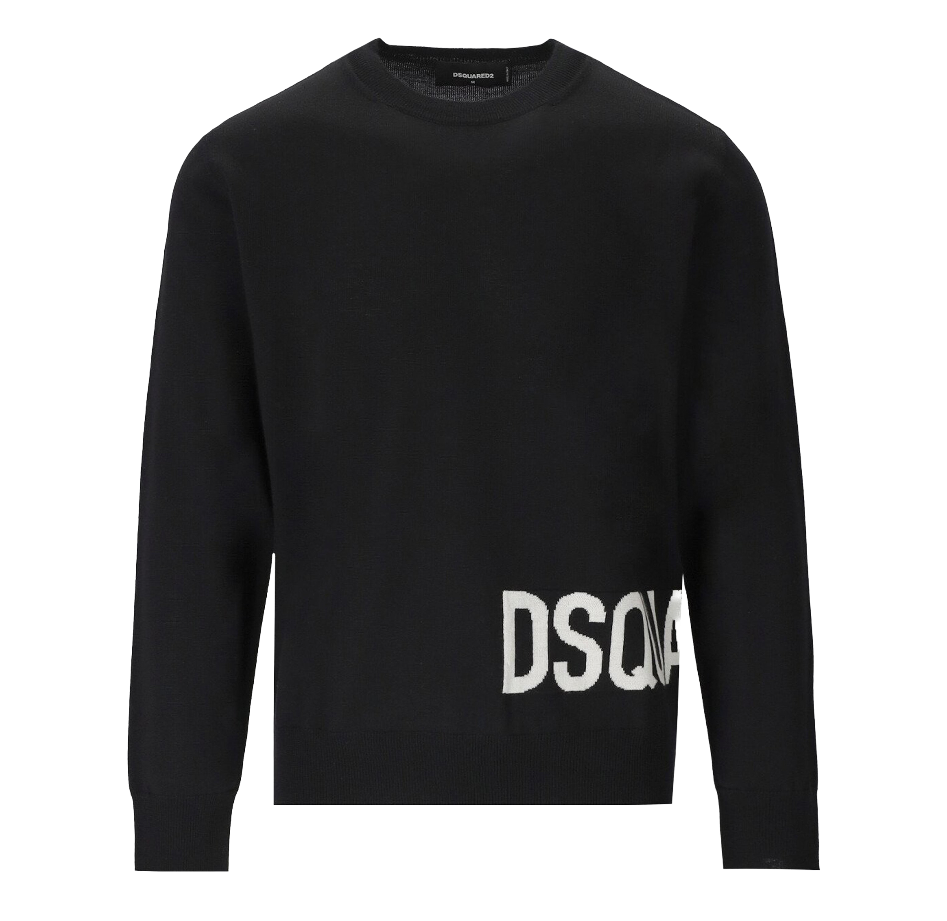 Buzo Negro Dsquared2 Logo