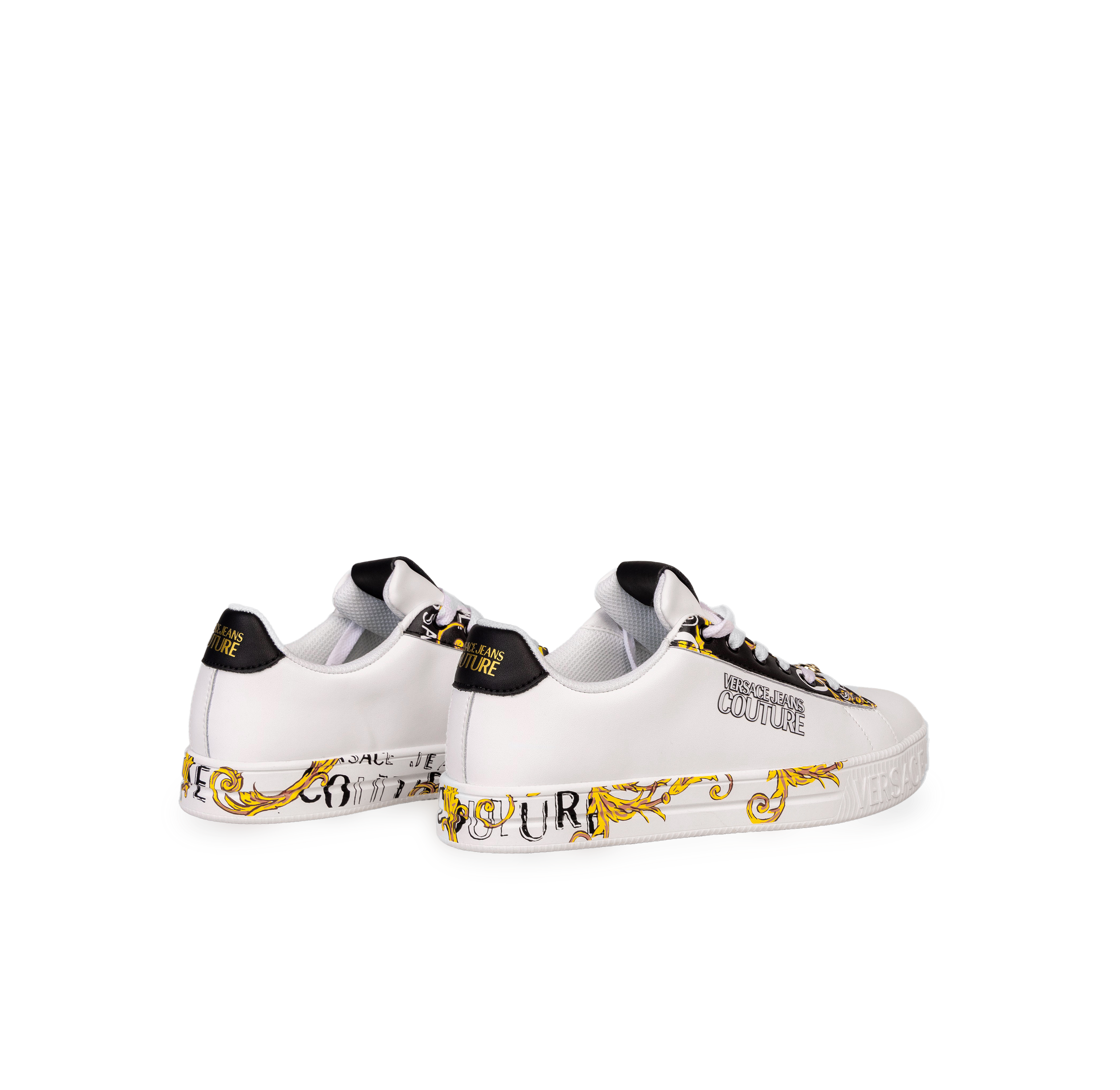 Sneakers Blanco Versace Couture Baroque Sole