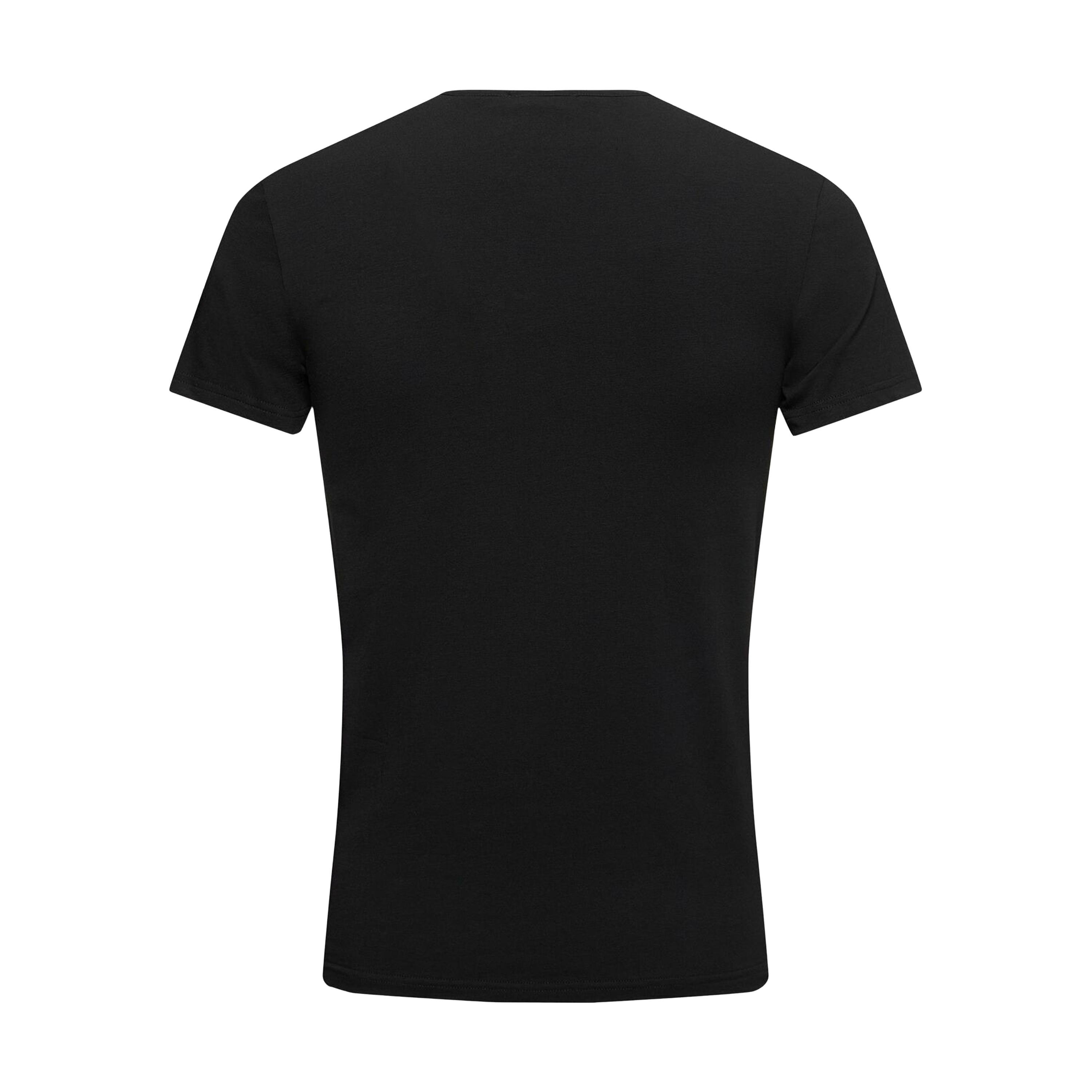 Camiseta Negra Versace Basic Medusa Underwear