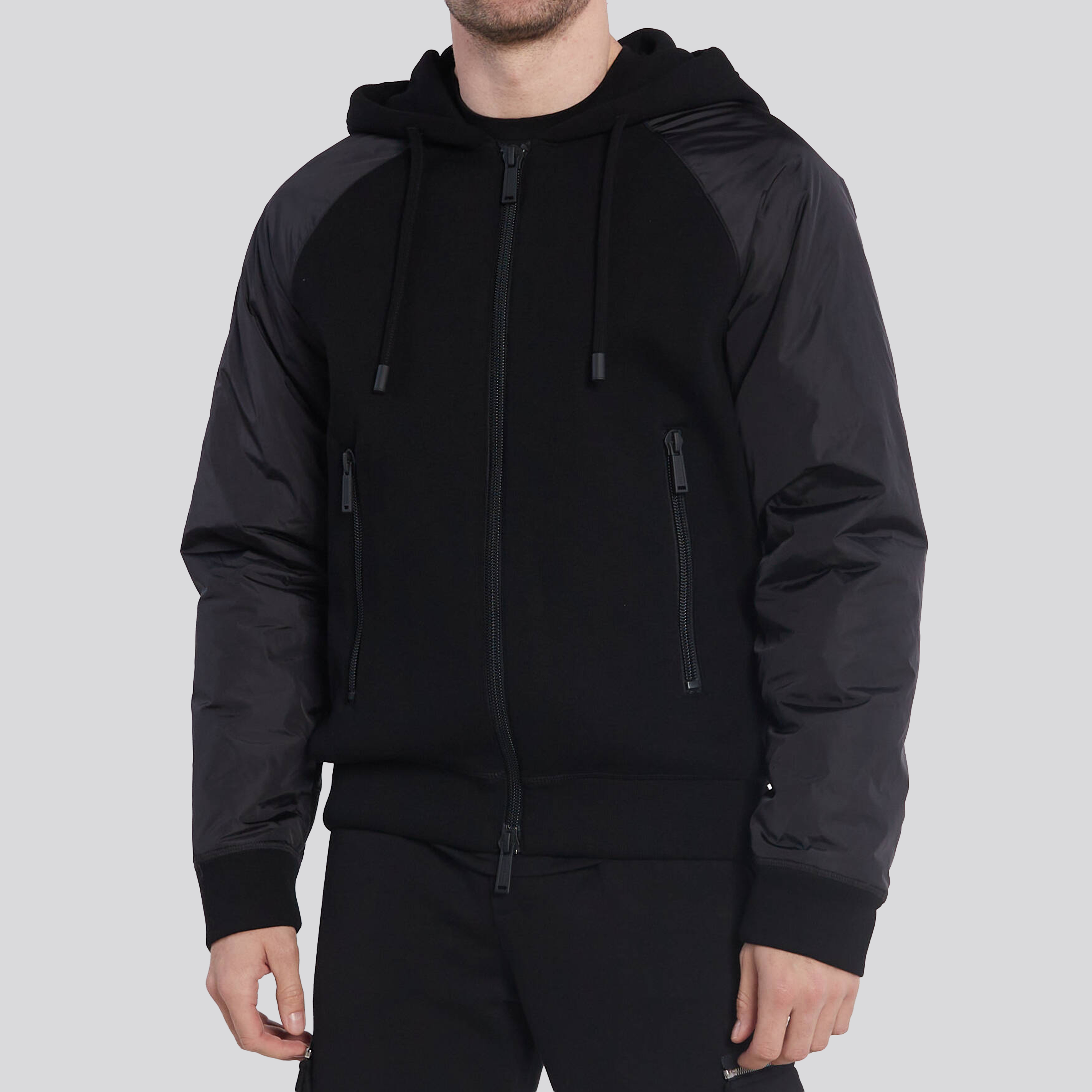 Chaqueta Negra Dsquared2 Ibra