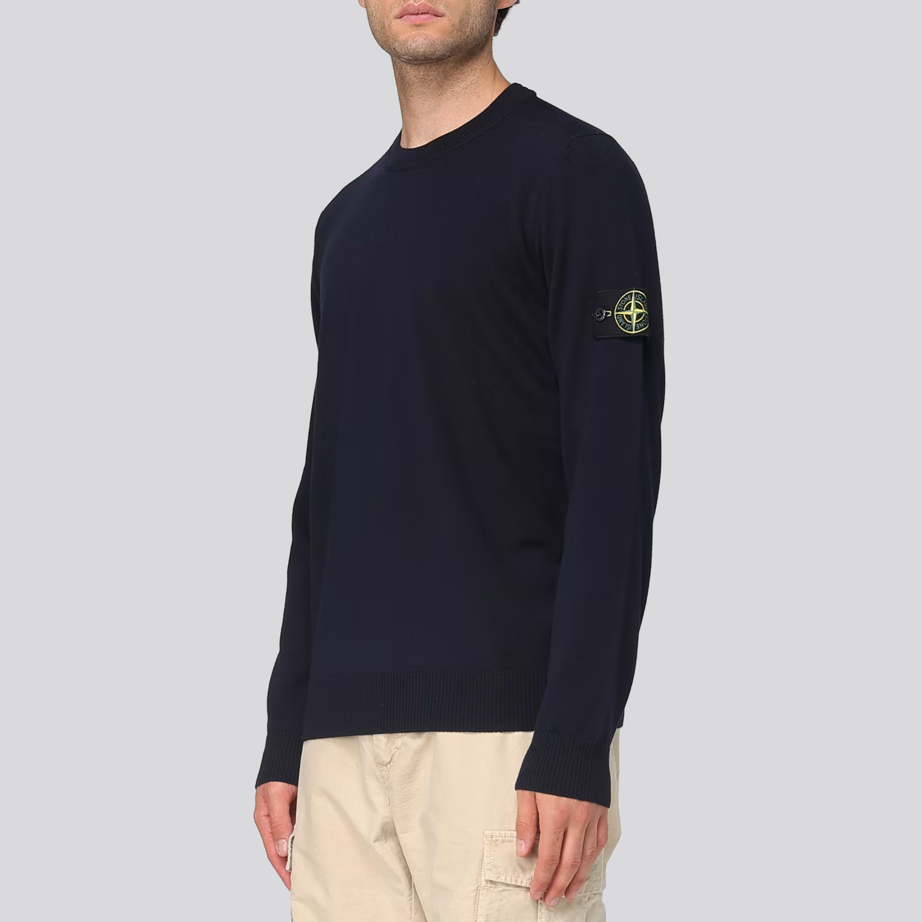 Buzo Azul Stone Island Ghost
