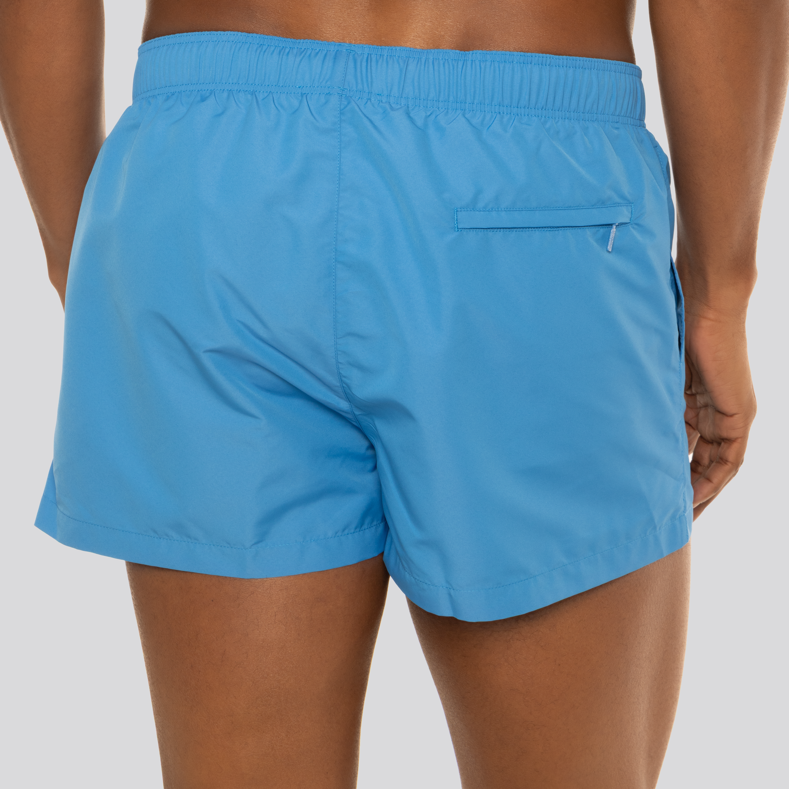 Pantaloneta Azul Versace Medusa