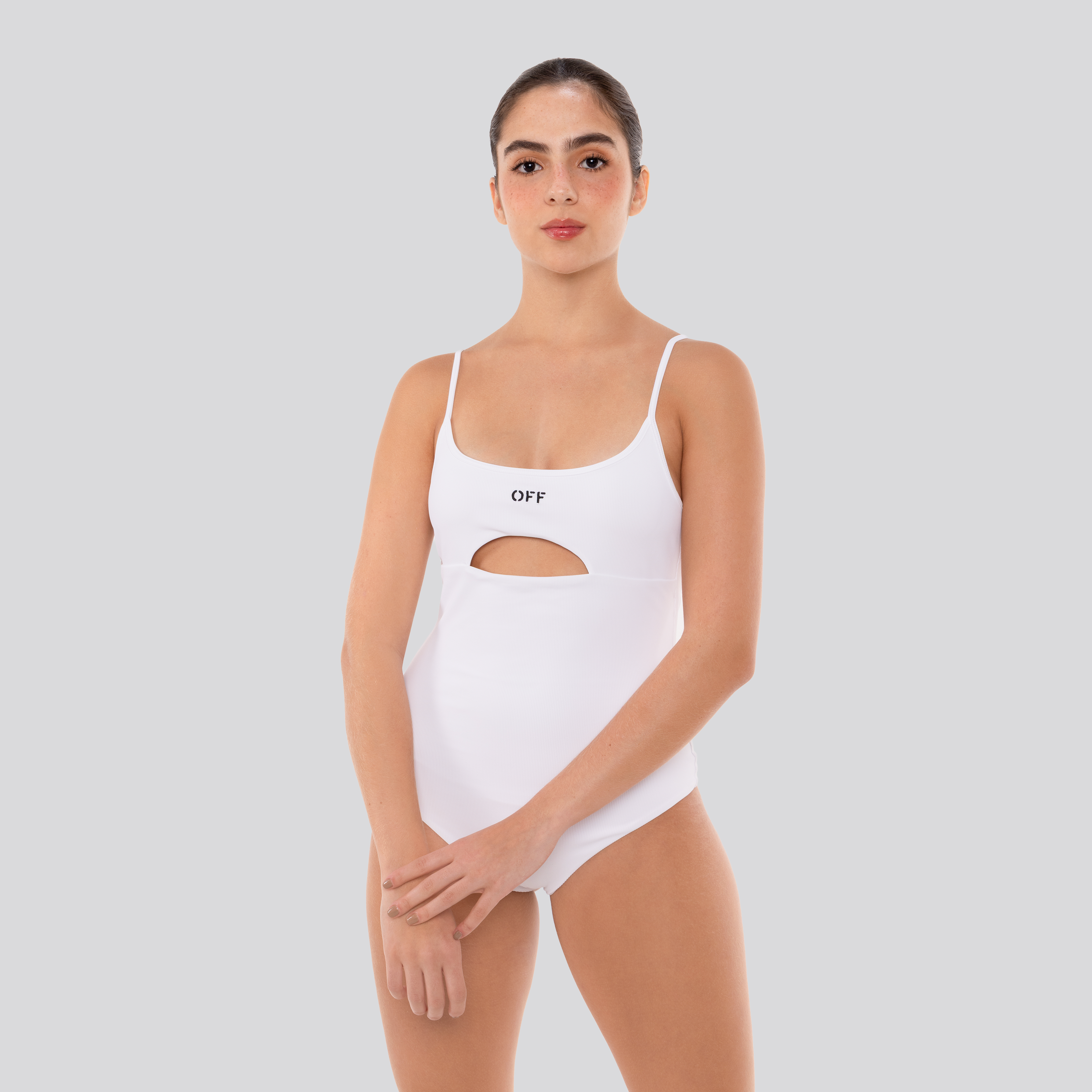 Body Blanco Off-White Rib Ly Bella