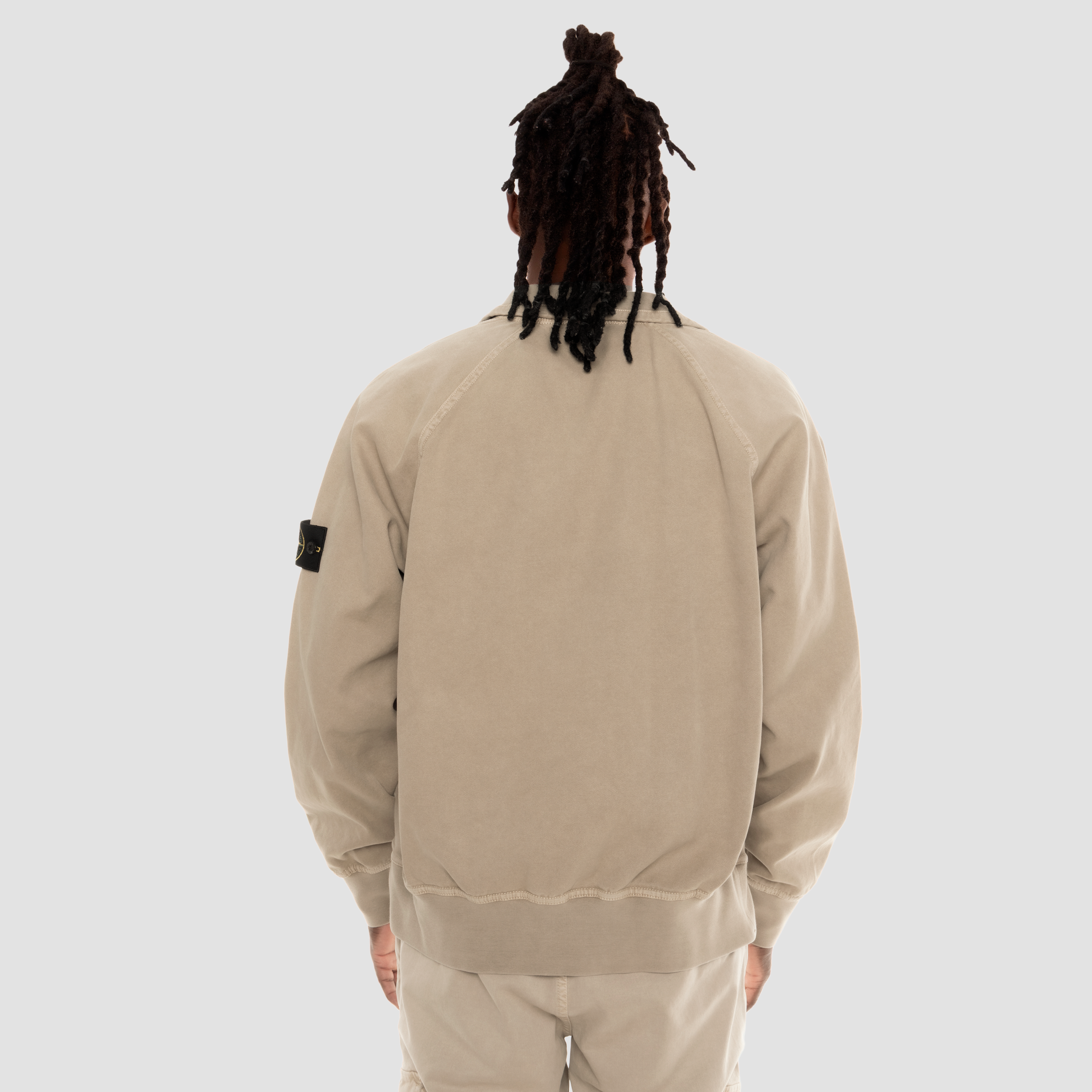 Chaqueta Beige Stone Island Tag