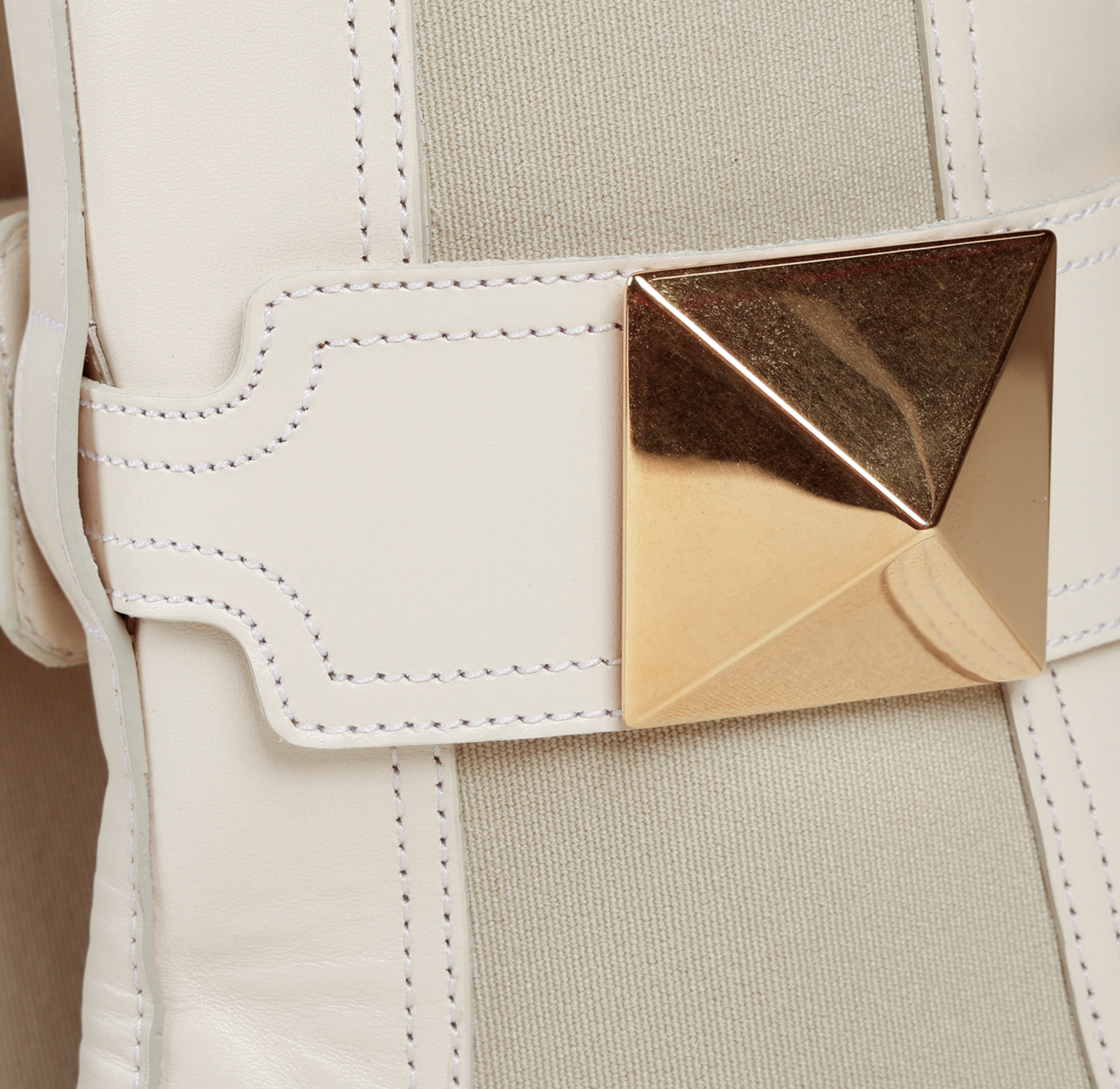Botas White Valentino Brass Maxi