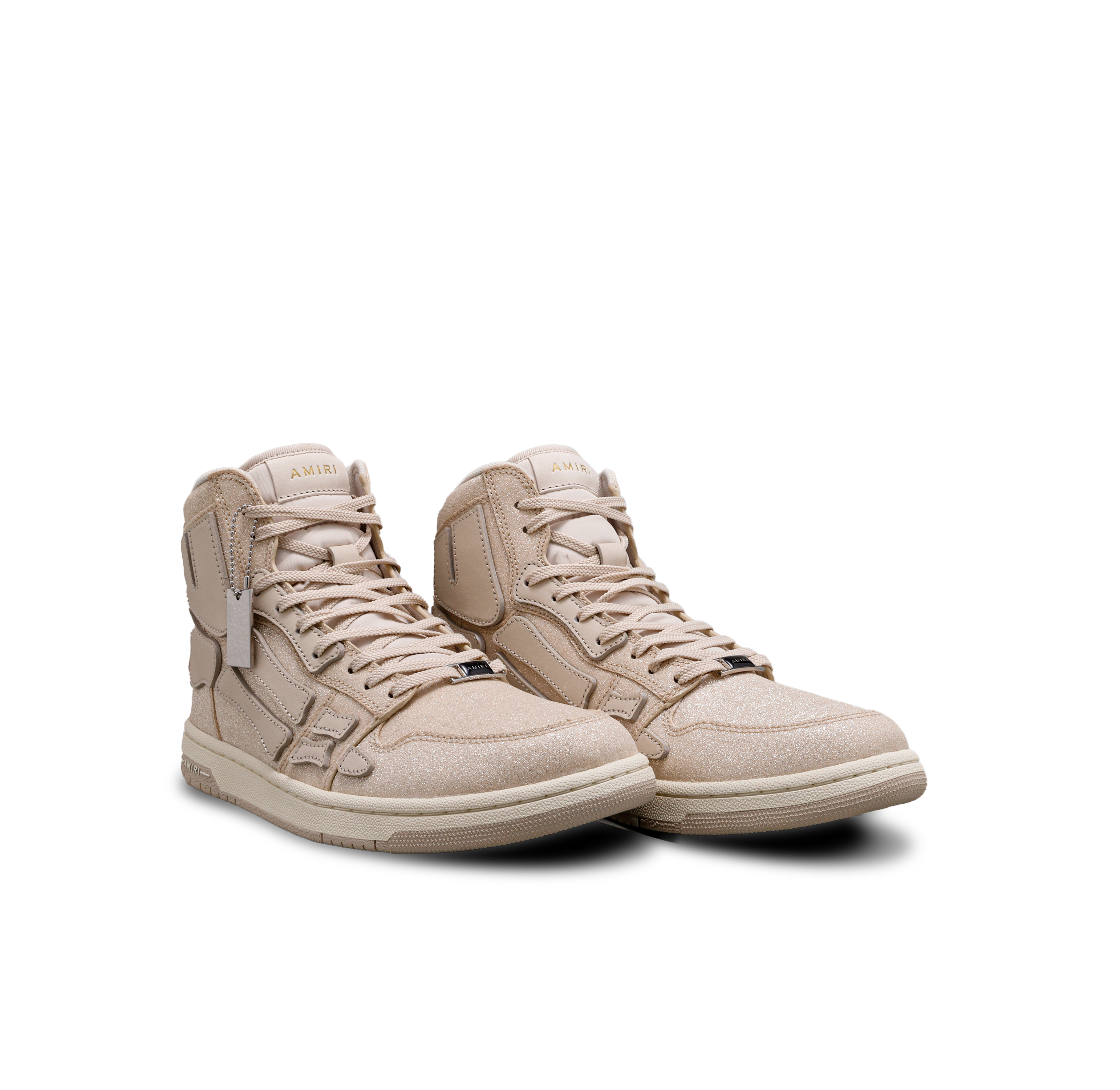 Sneakers High Top Beige AMIRI Skel