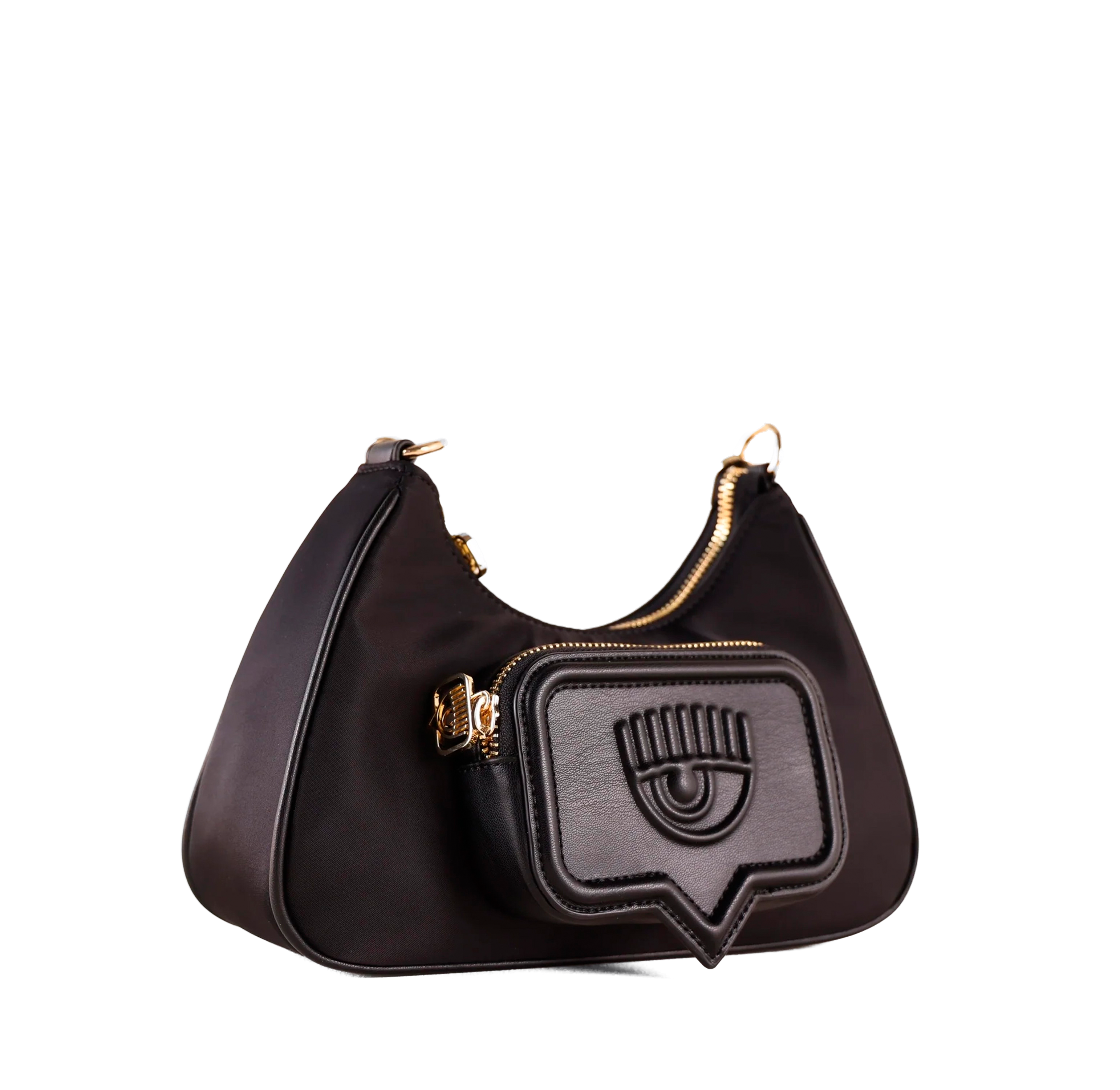 Bolso Negro Chiara Ferragni Mini Eyelike