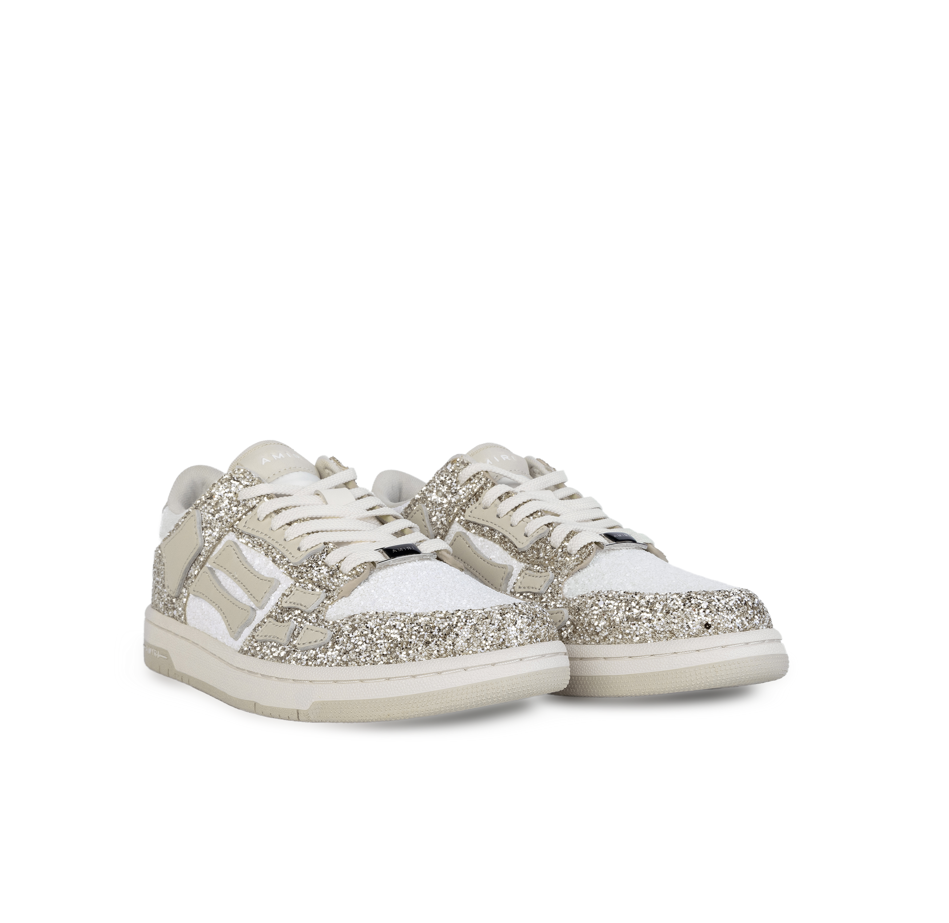 Sneakers Dorados AMIRI Skeleton Glitter