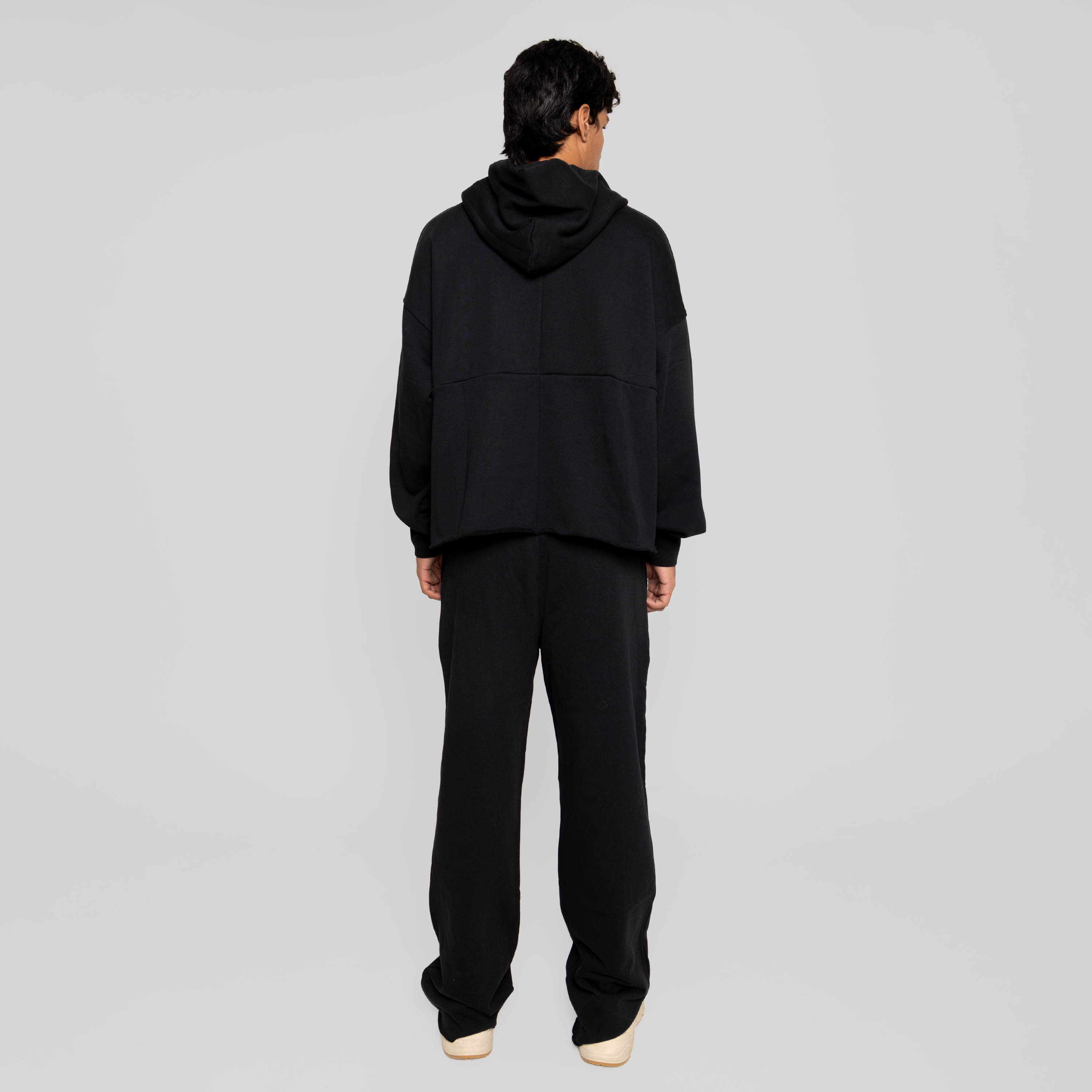 Buzo Negro PURPLE Fleece