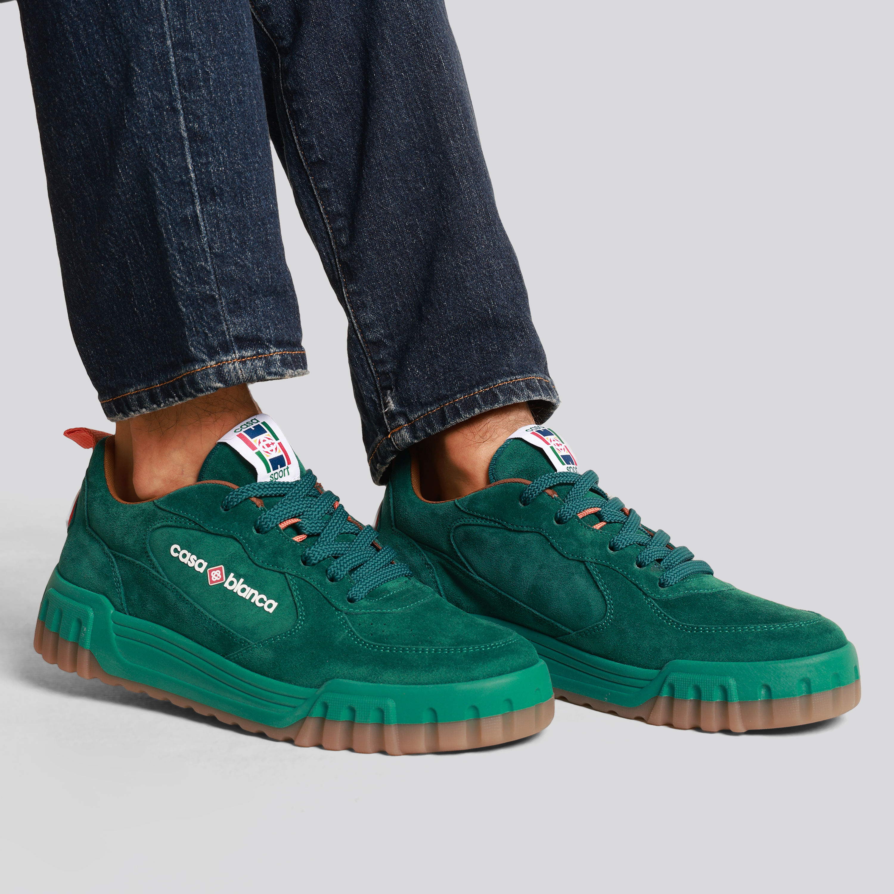 Sneakers Verde Casablanca Court