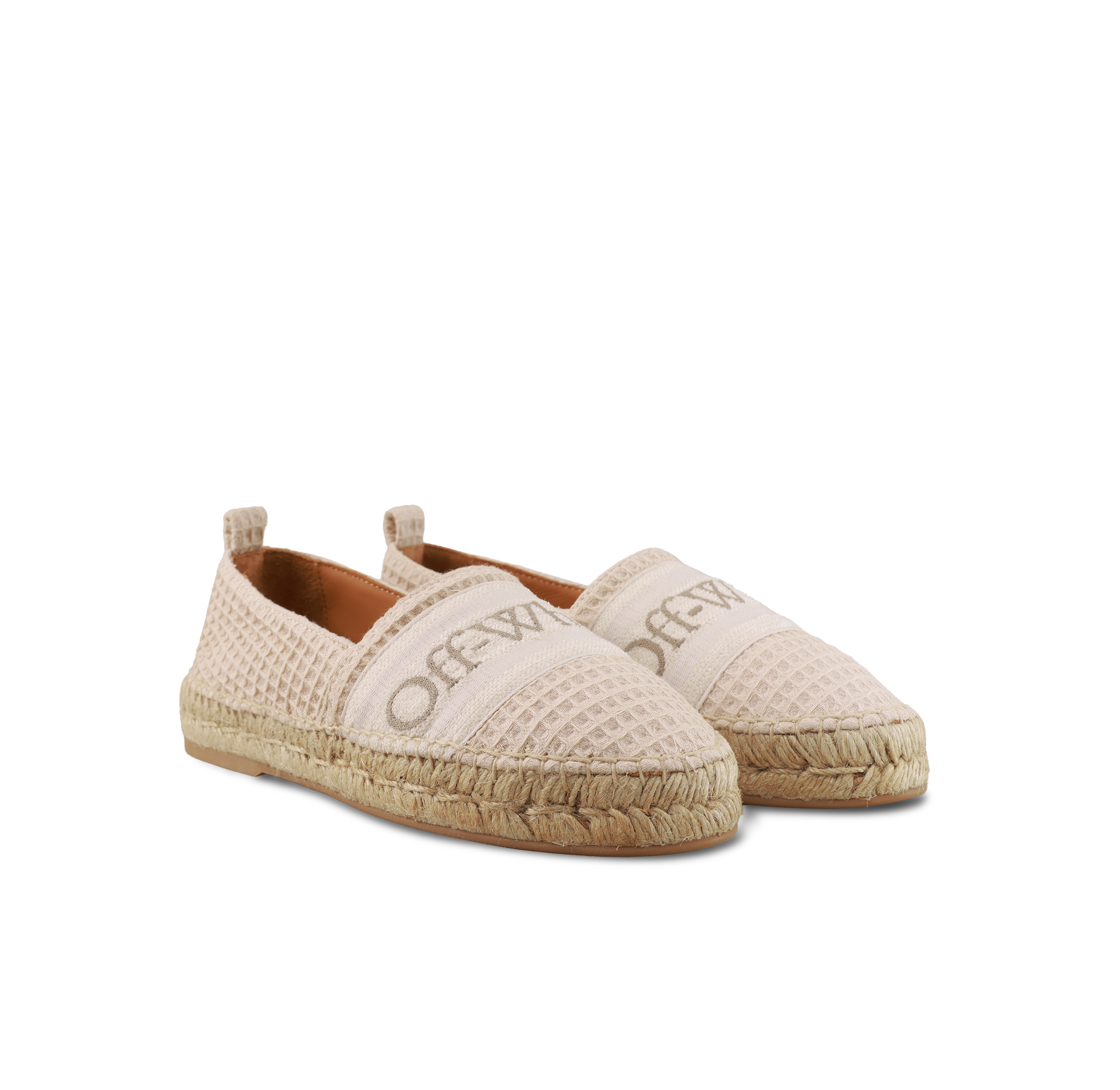 Espadrille Beige Off-White Logo