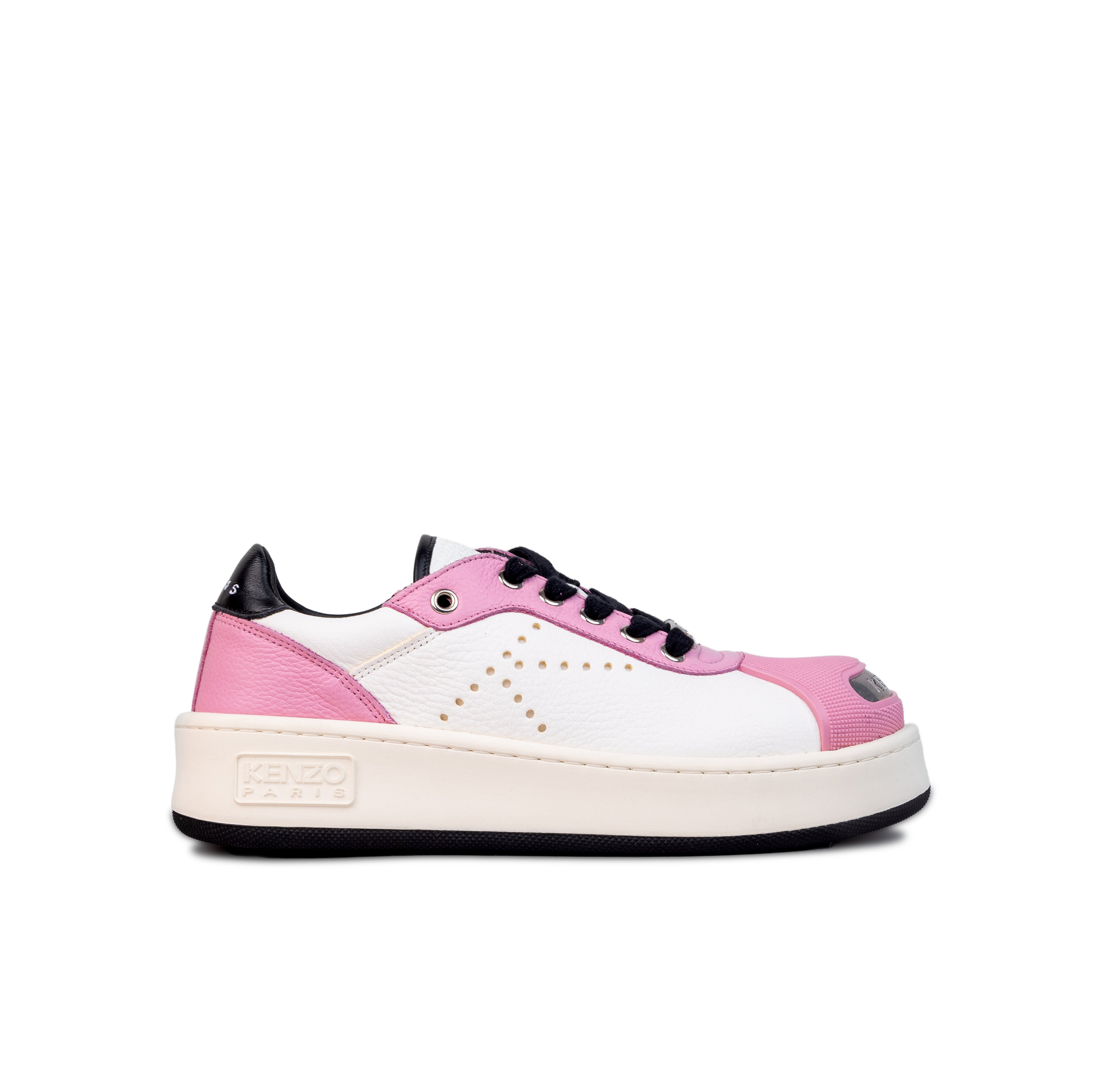 Sneakers Rosado Blanco Kenzo Hoop Trainer