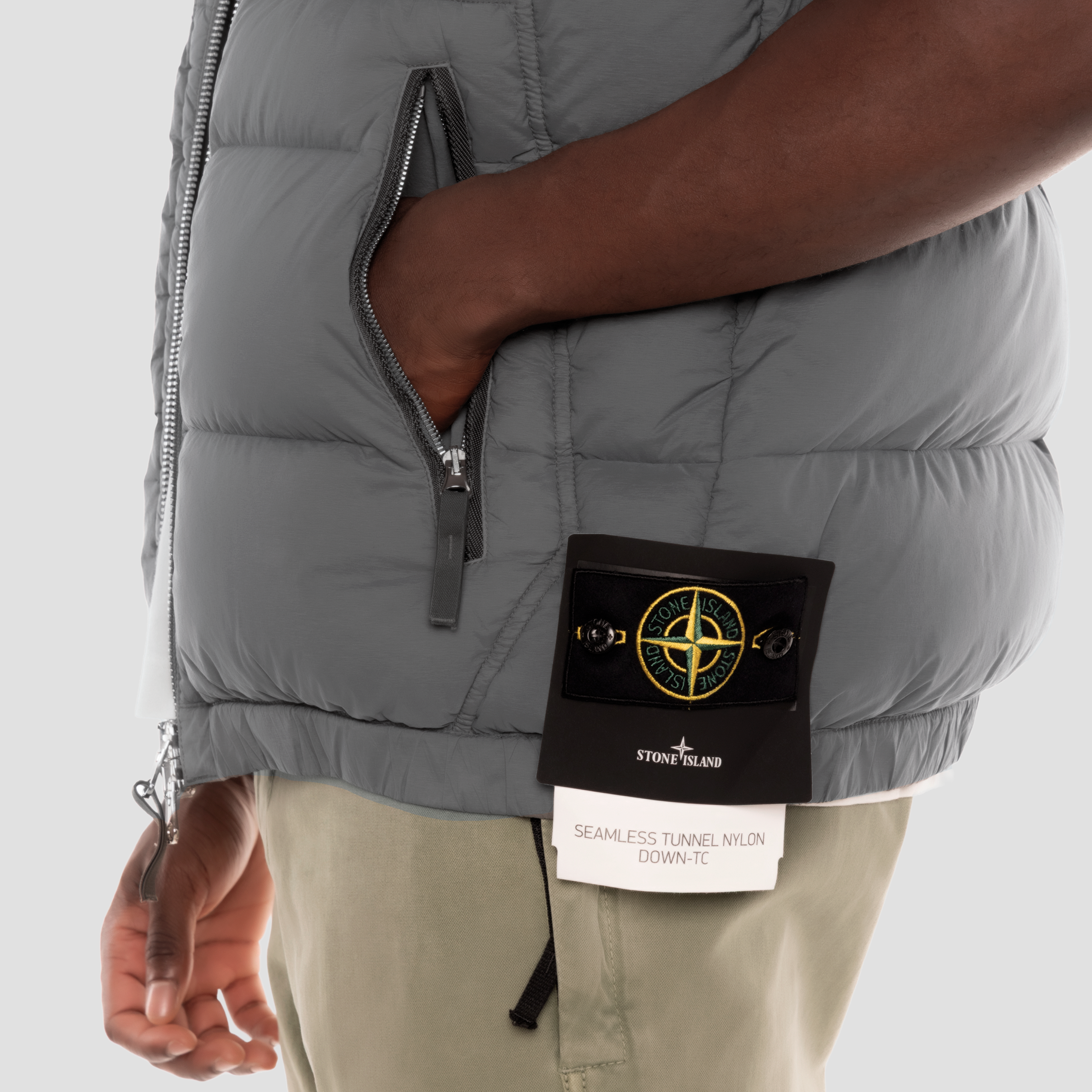 Chaleco Cemento Stone Island Stone Island